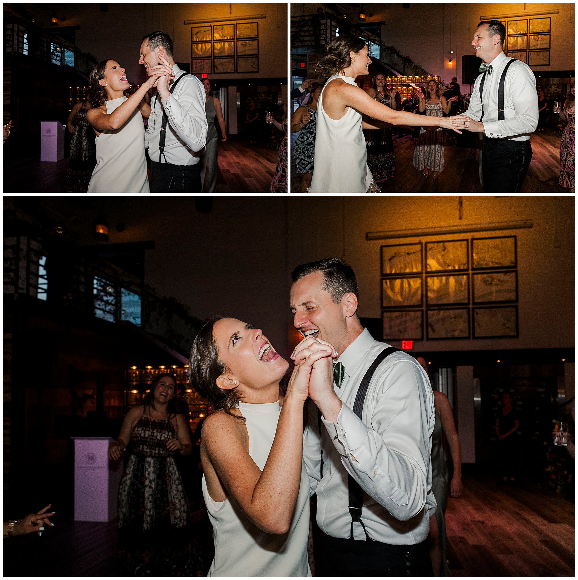 Intimate battello wedding in jersey city