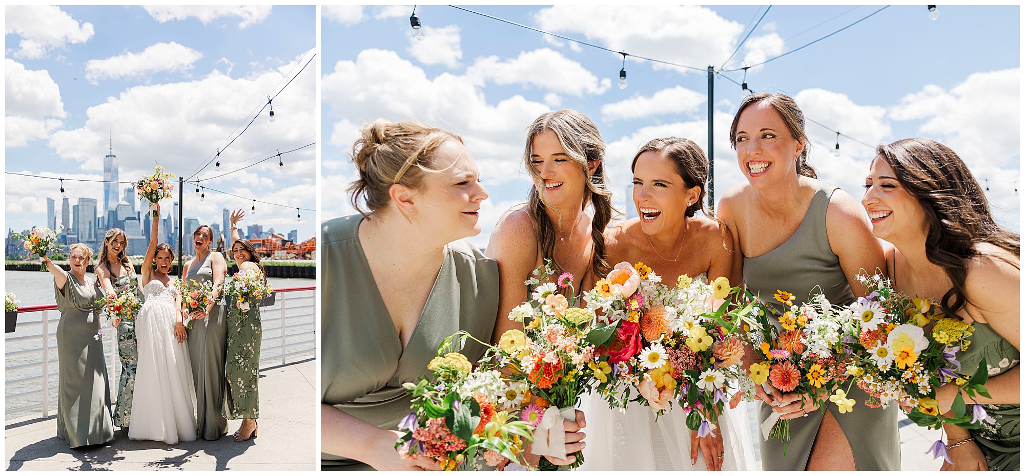 Gorgeous jersey city wedding at battello