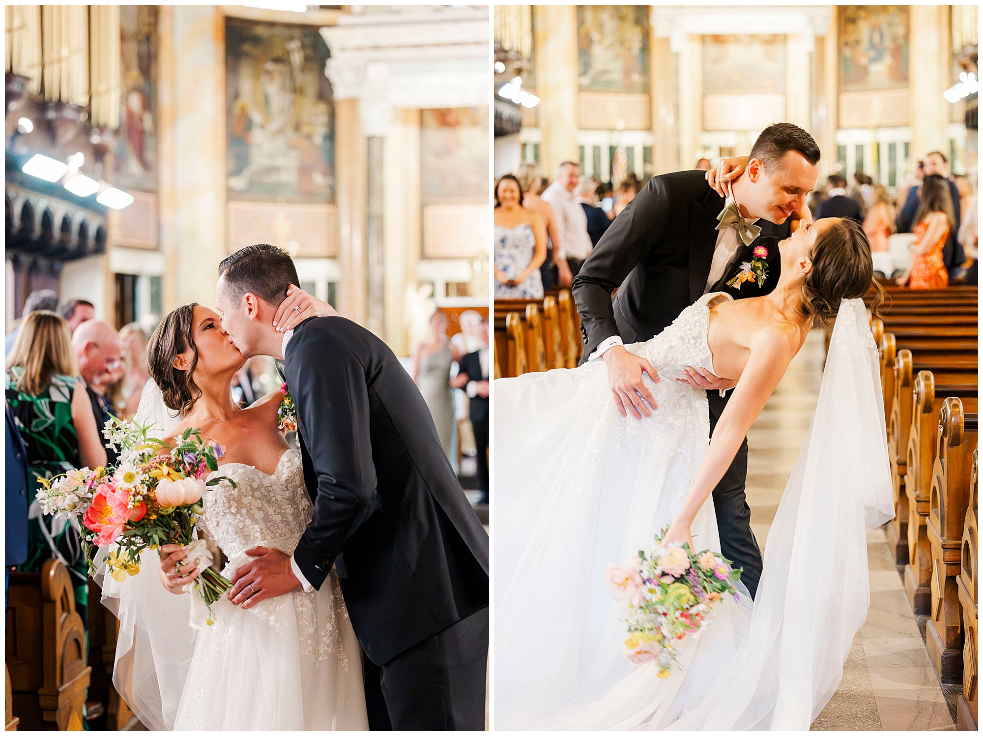 Heartfelt battello wedding in jersey city