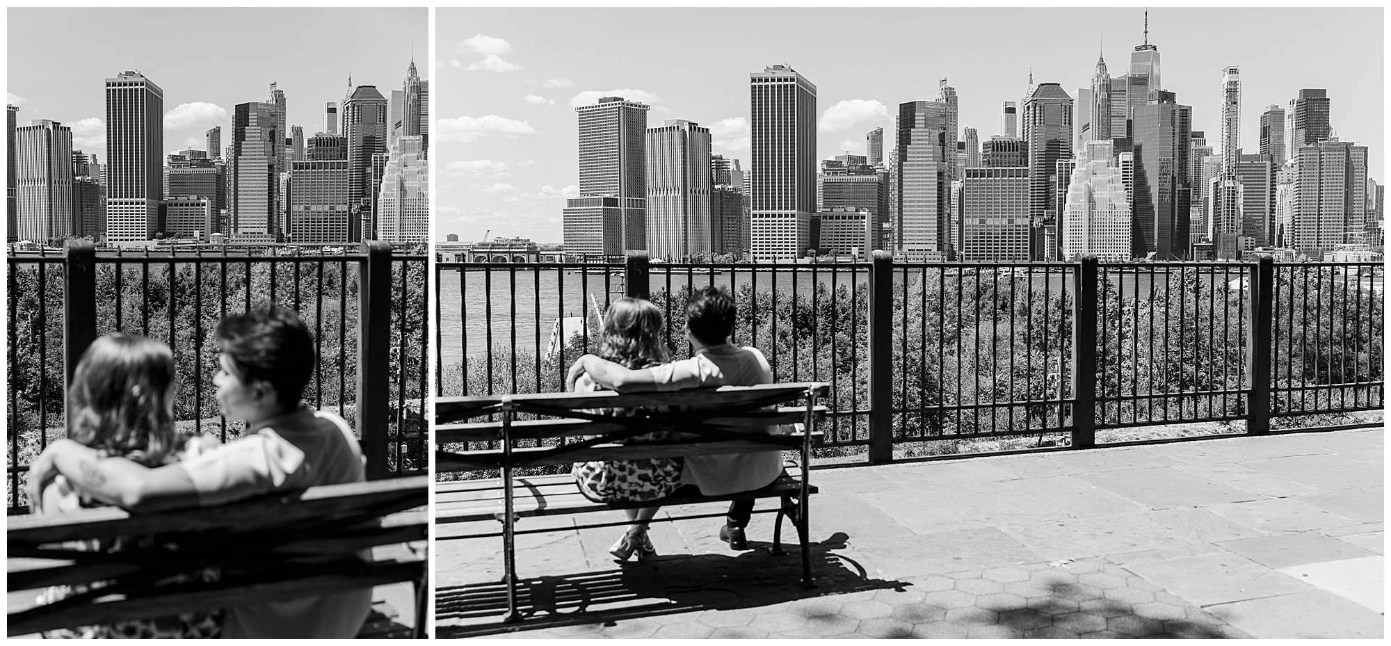 Gorgeous brooklyn heights engagement session