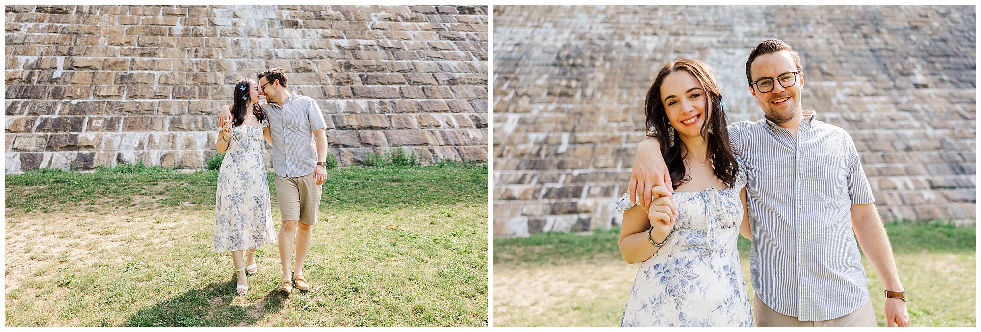 Beautiful engagement session at croton gorge park