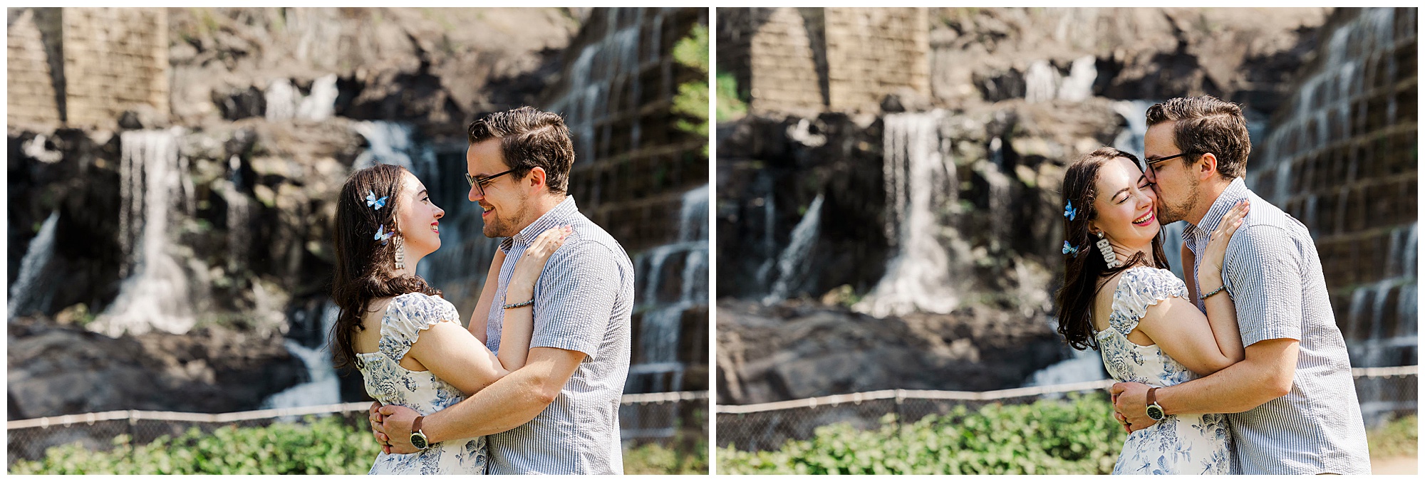 Fabulous engagement session at croton gorge park