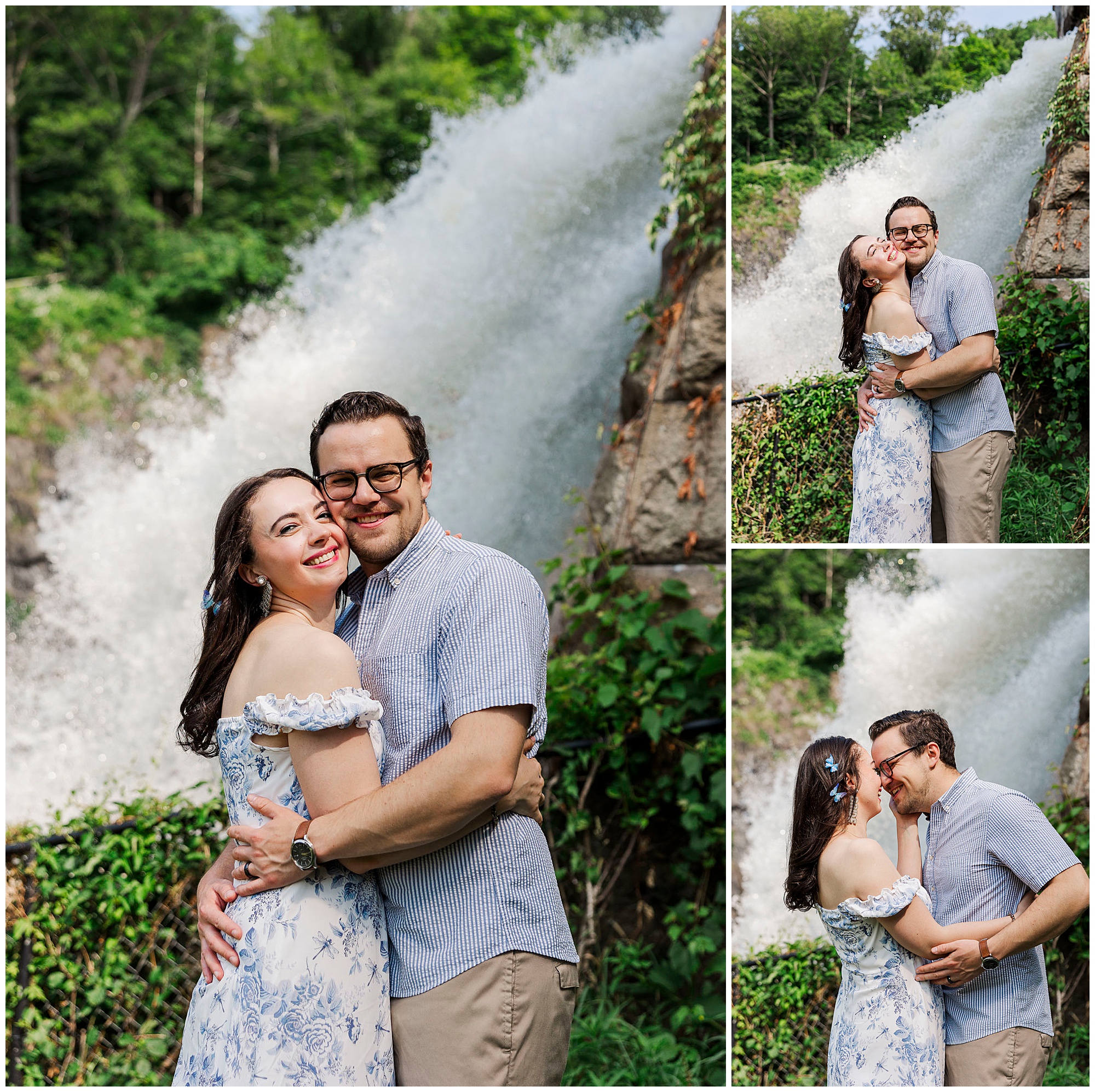 Flawless engagement session at croton gorge park