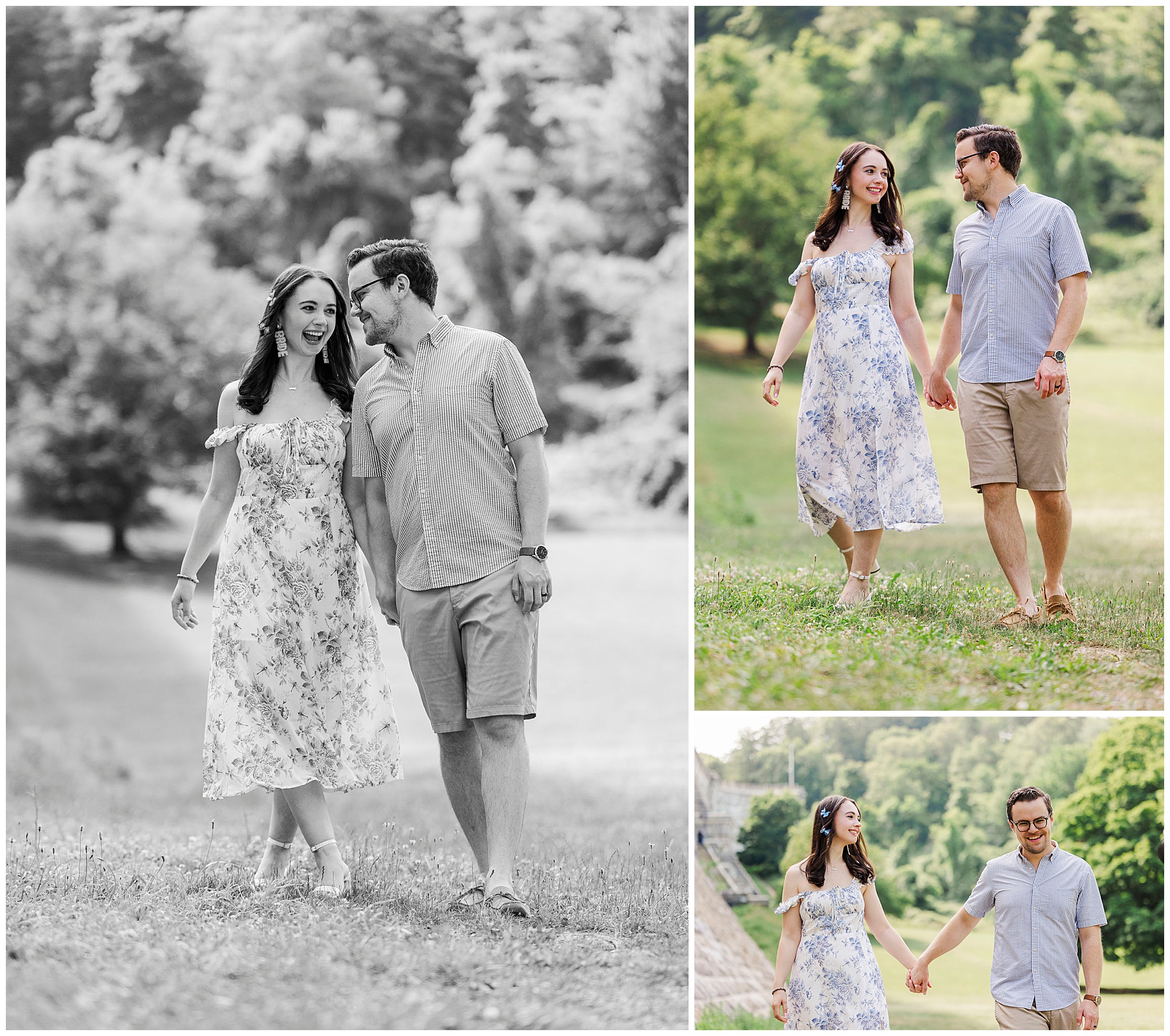 Breathtaking engagement session at croton gorge park