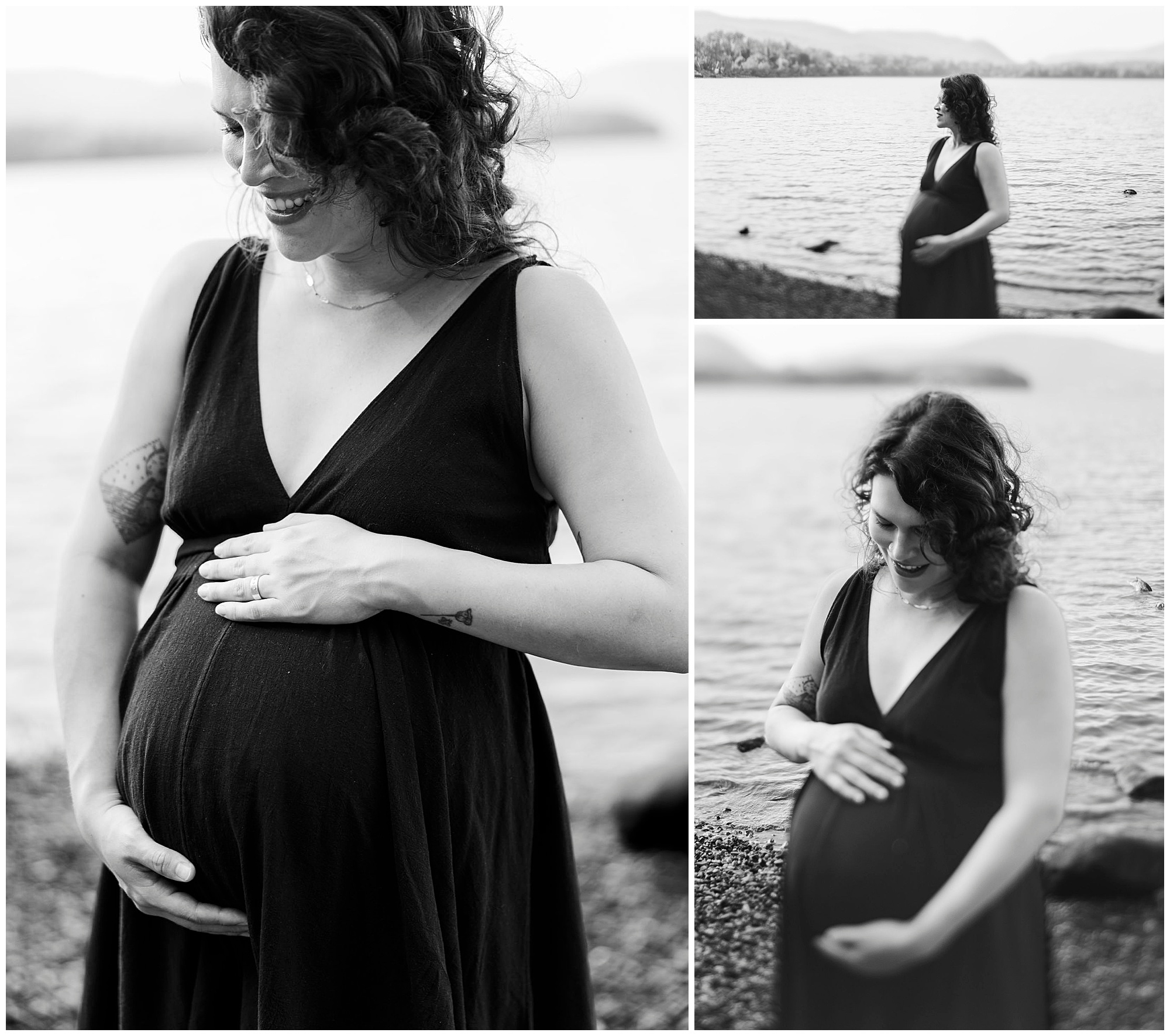 Joyful maternity photoshoot in beacon