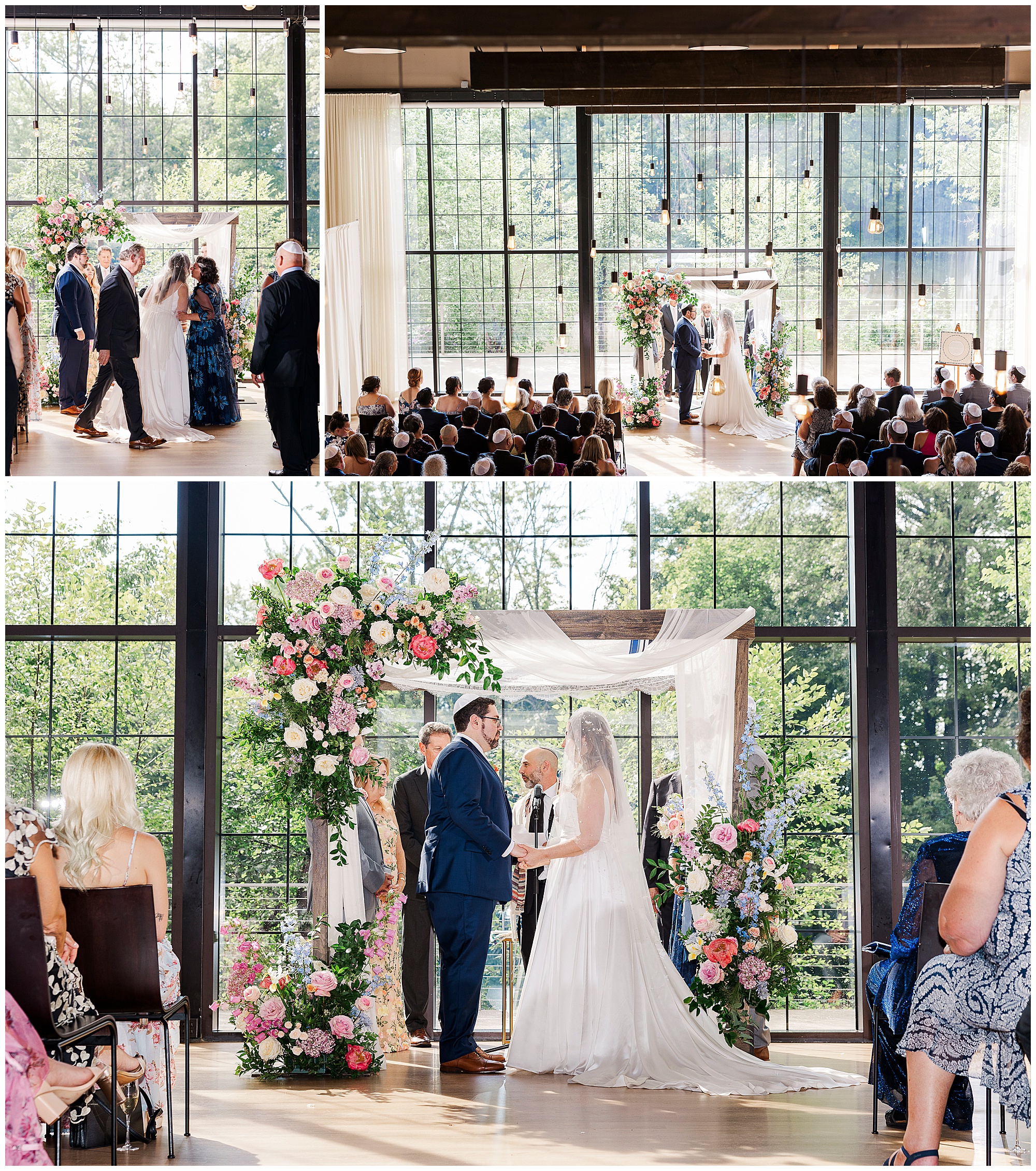 Unique roundhouse wedding in beacon, ny