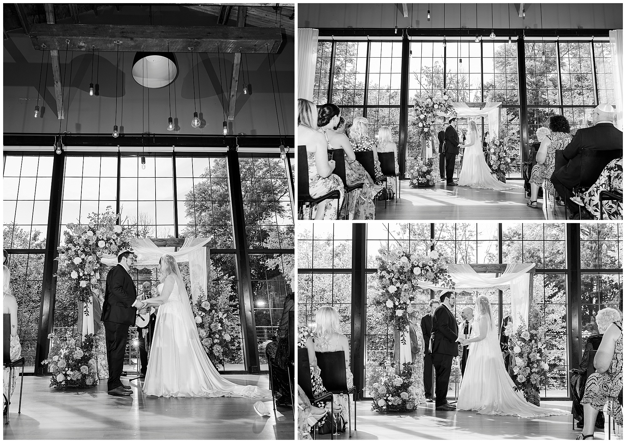 Iconic roundhouse wedding in beacon, ny