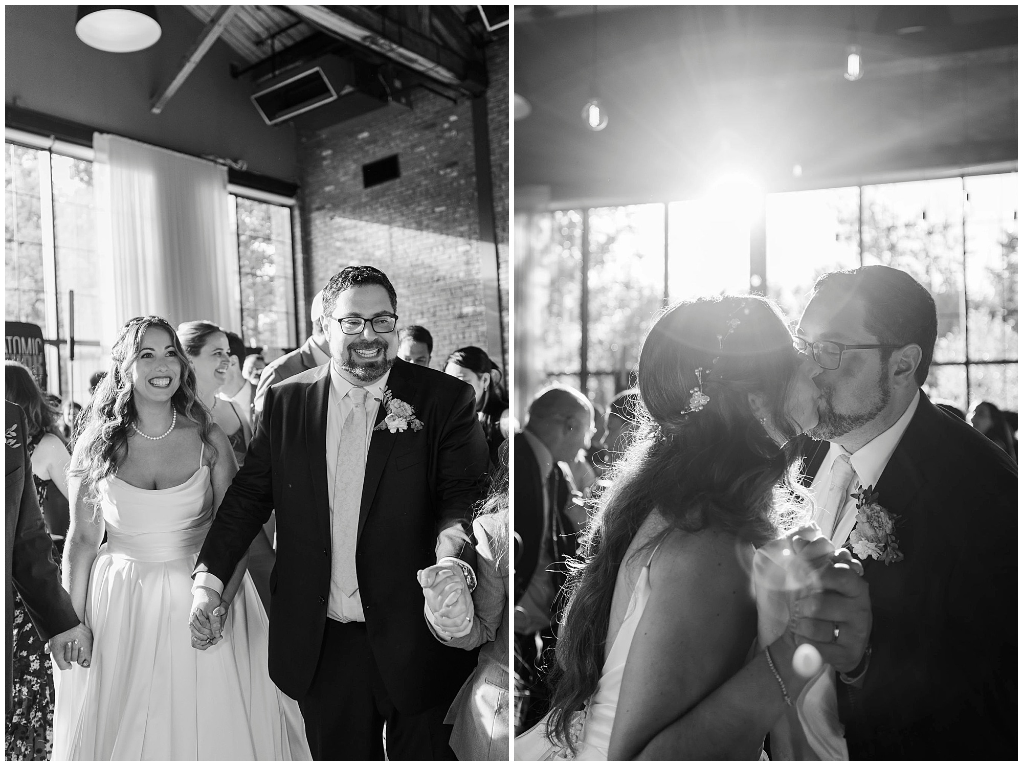 Playful roundhouse wedding in beacon, ny