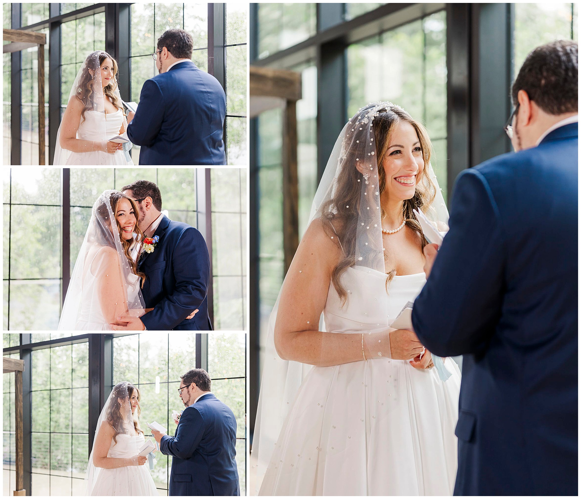 Romantic summer wedding at the roundhouse