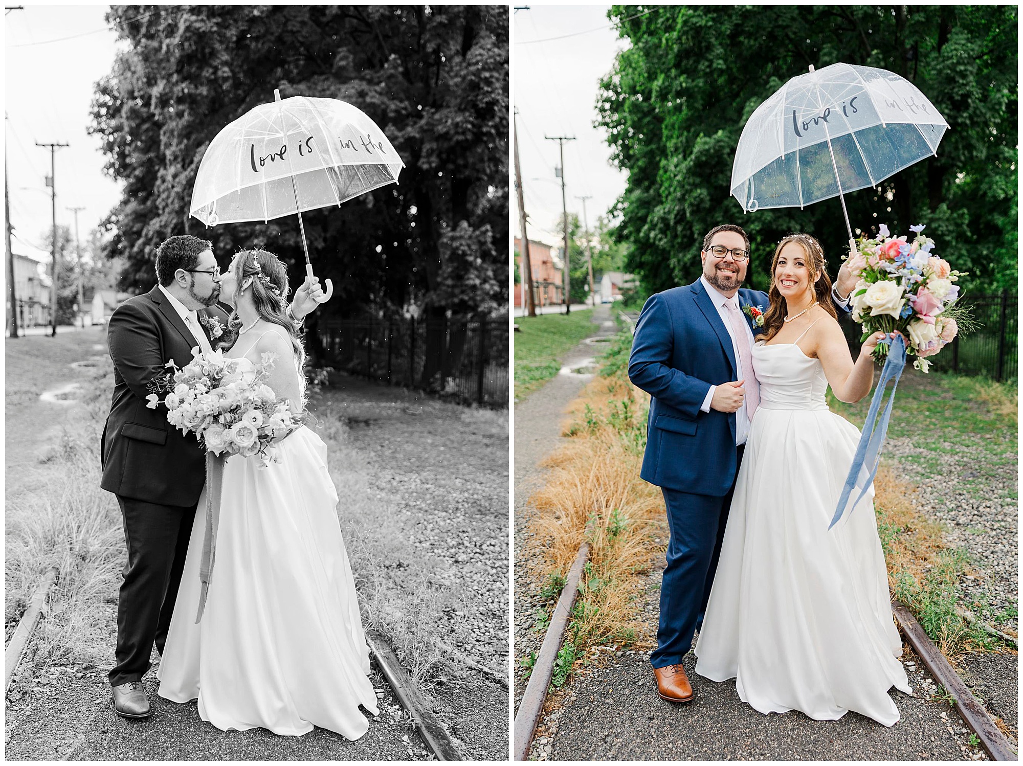 Colorful roundhouse wedding in beacon, ny