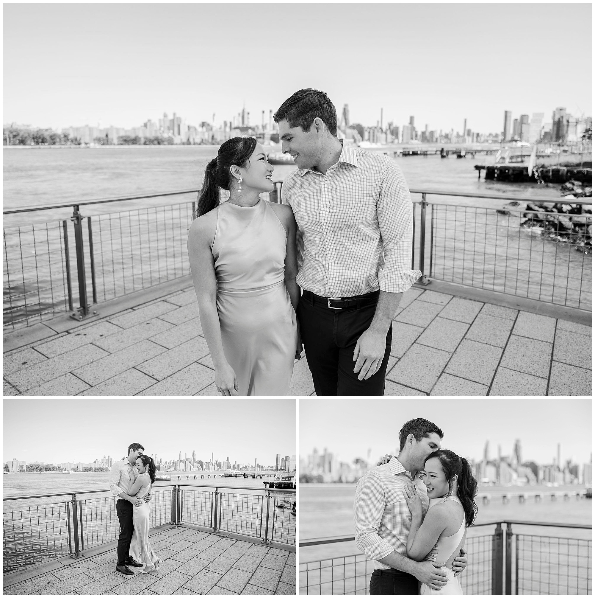 Vibrant domino park engagement session