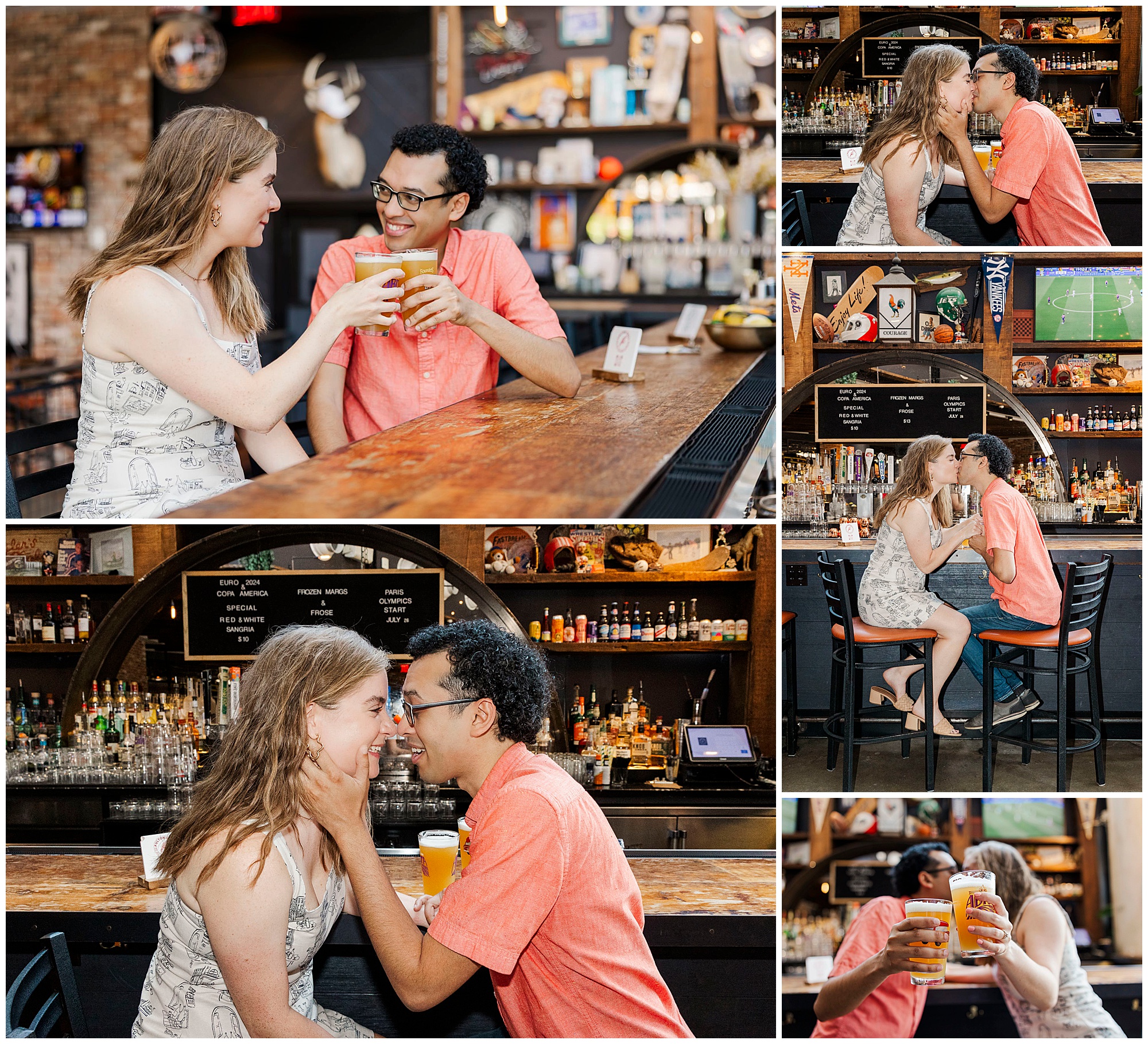 Wonderful fulton hall engagement photos