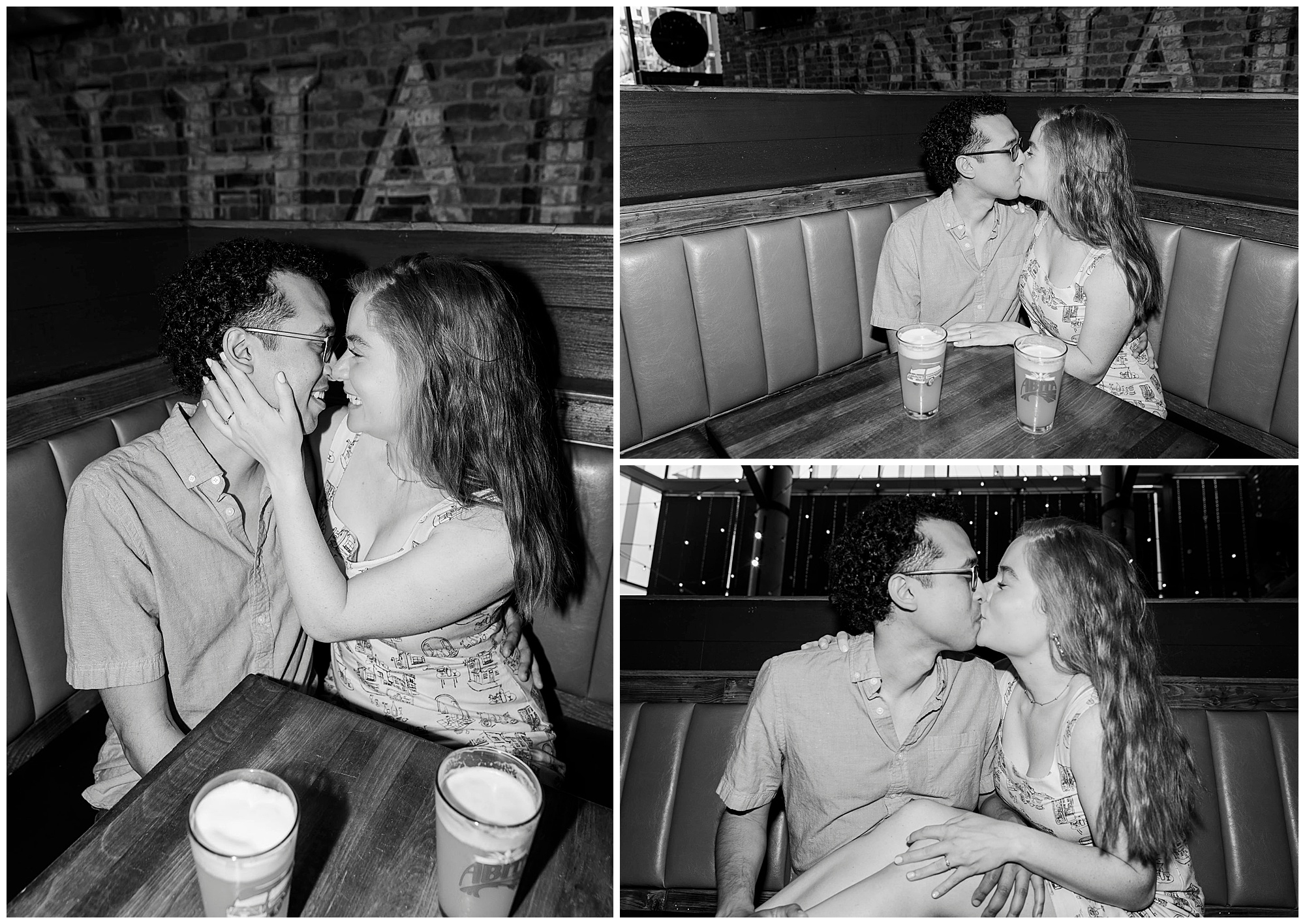 Timeless fulton hall engagement photos