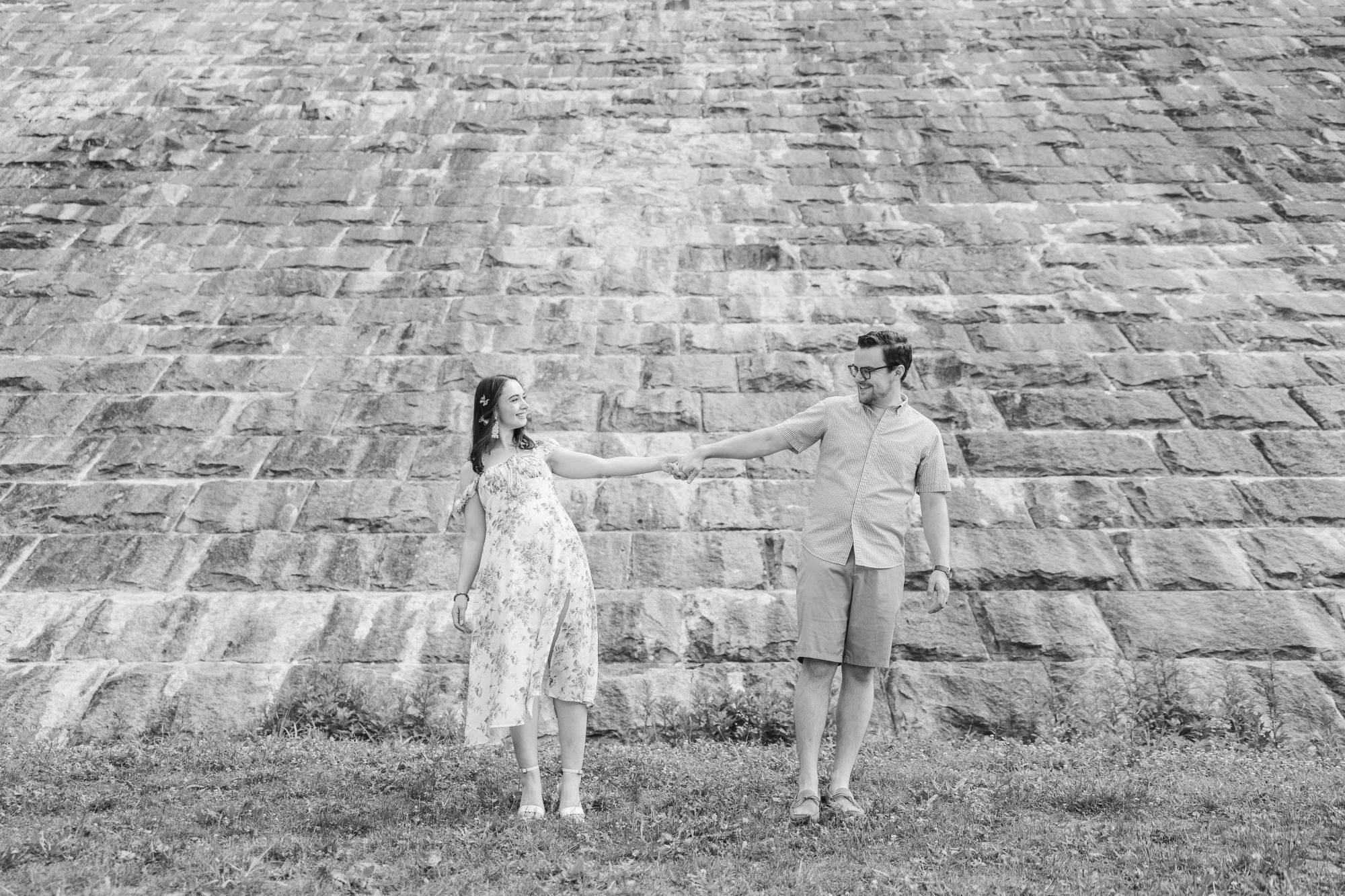 Iconic engagement session at croton gorge park