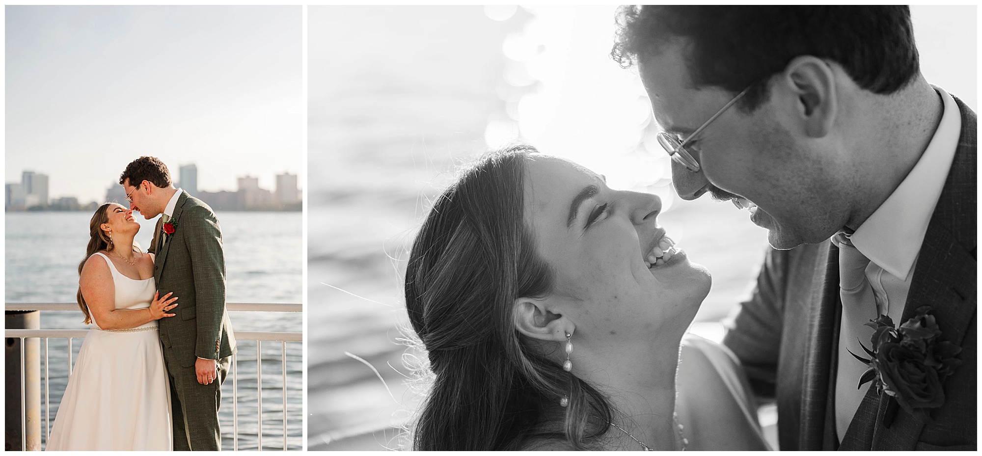 Unique lighthouse at chelsea piers wedding