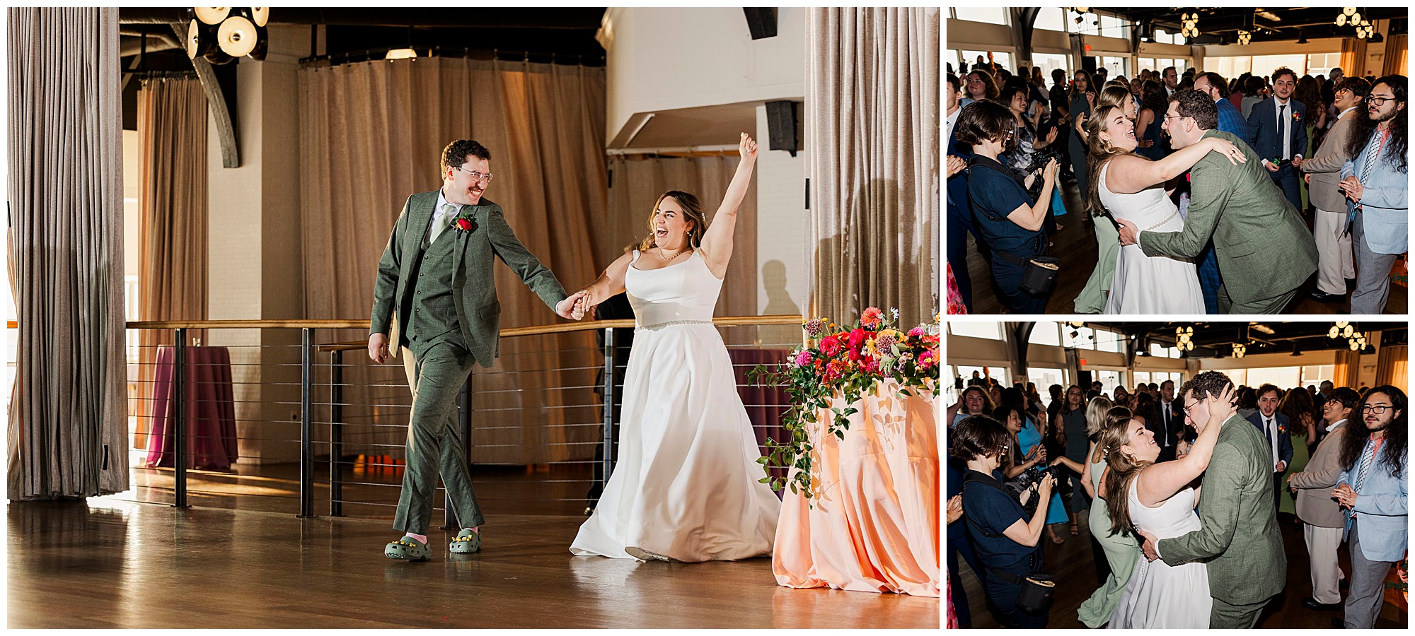 Beautiful lighthouse at chelsea piers wedding