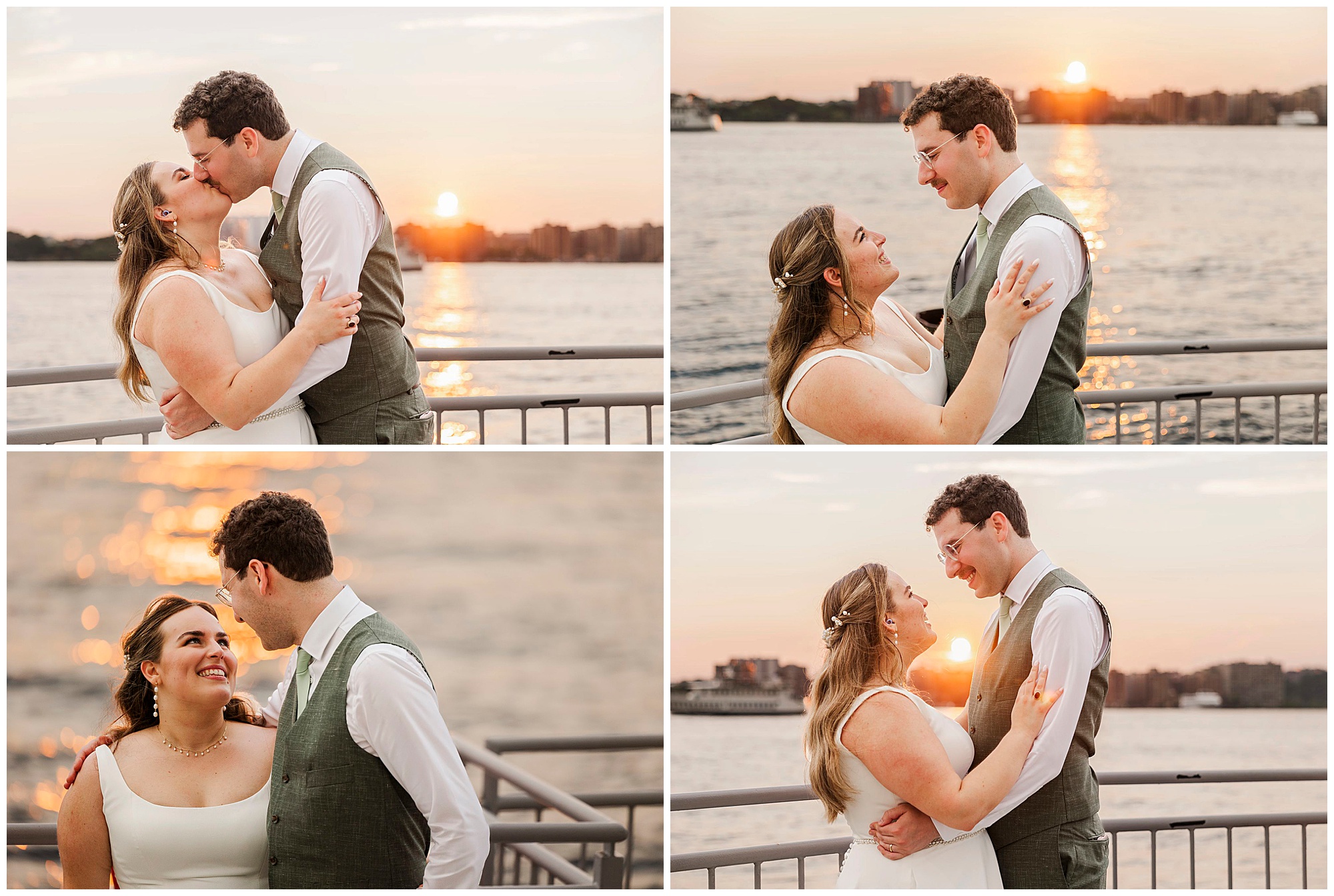 Timeless lighthouse at chelsea piers wedding