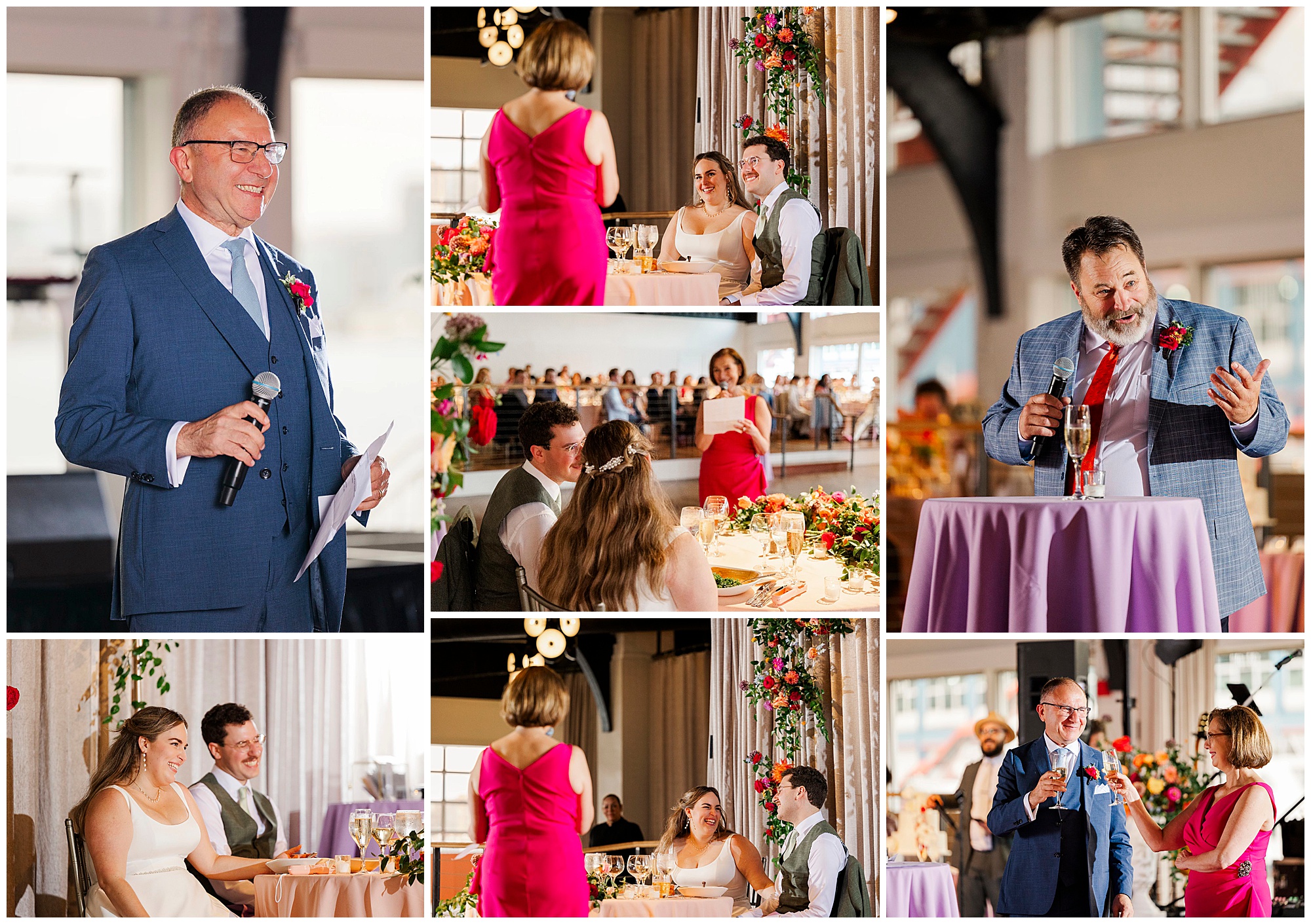 Fun lighthouse at chelsea piers wedding