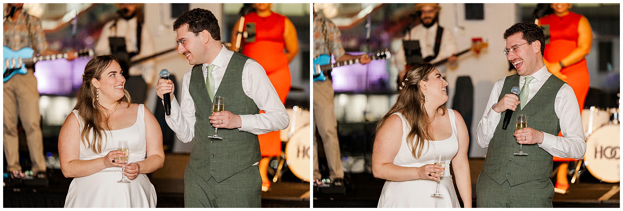 Stunning lighthouse at chelsea piers wedding