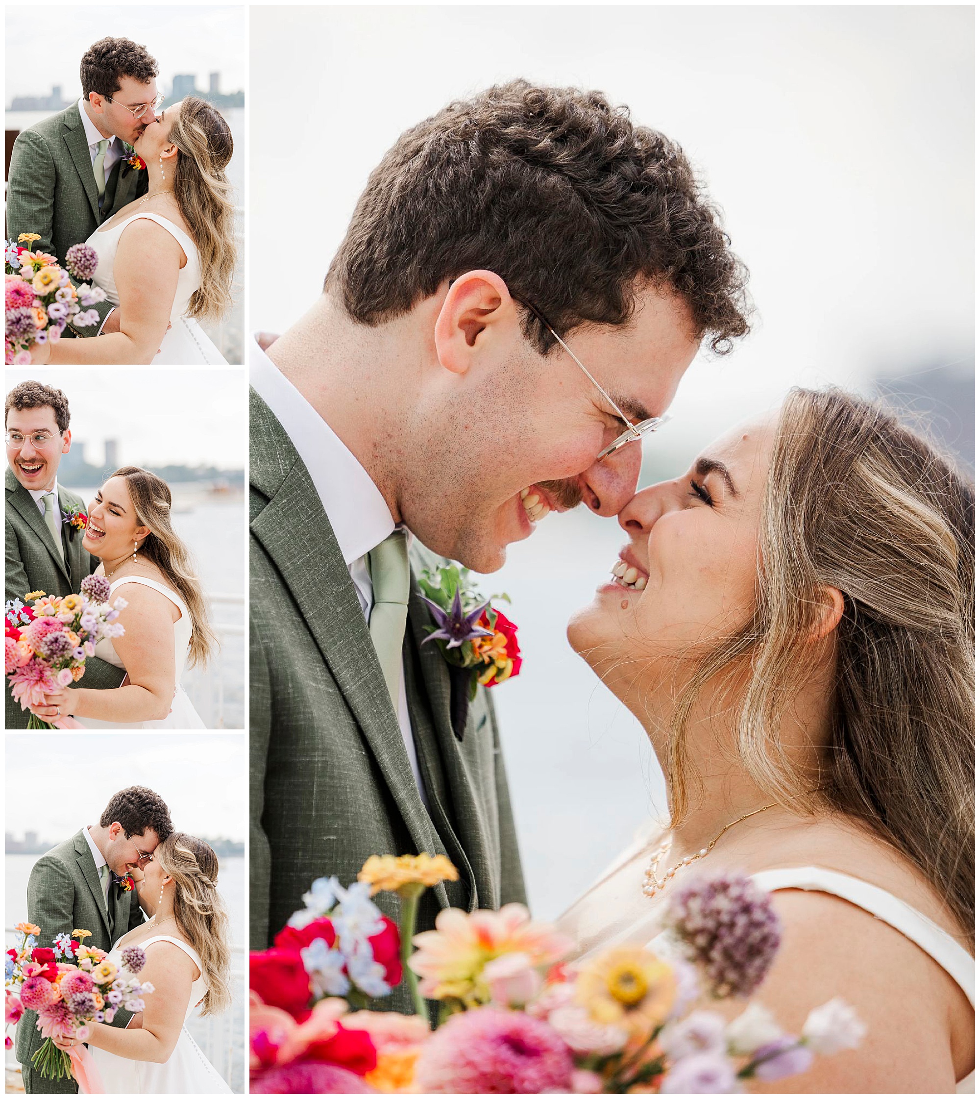 Sweet lighthouse at chelsea piers wedding