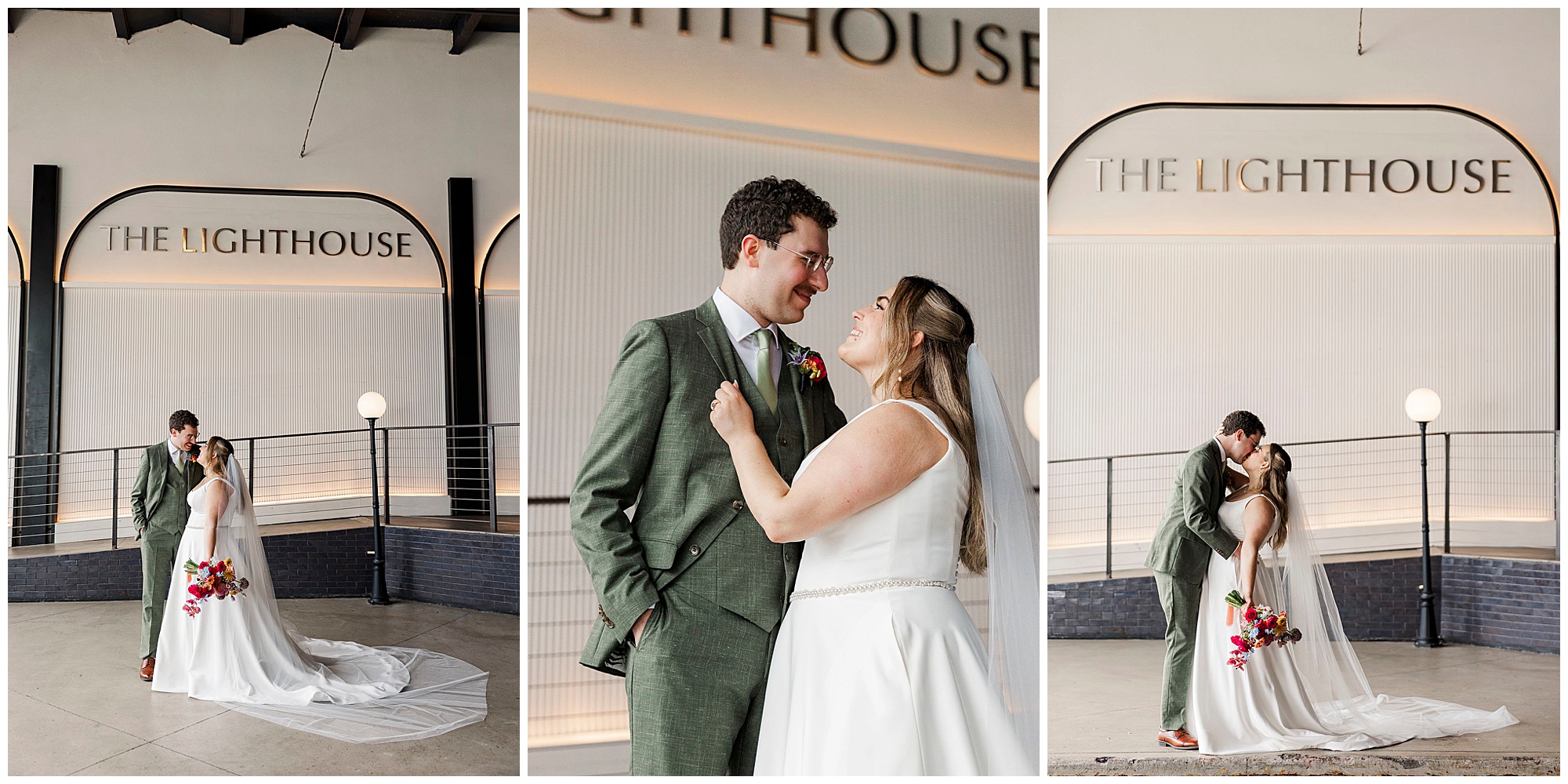 Personal lighthouse at chelsea piers wedding