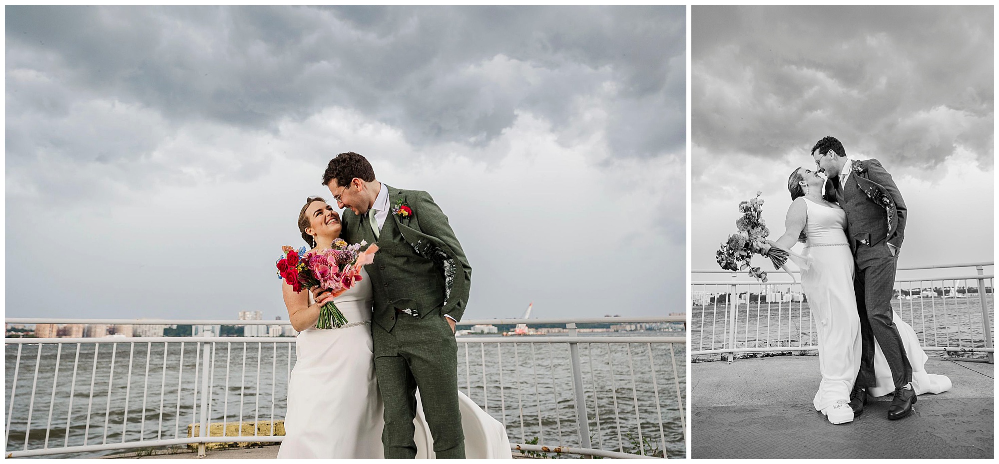 Amazing lighthouse at chelsea piers wedding