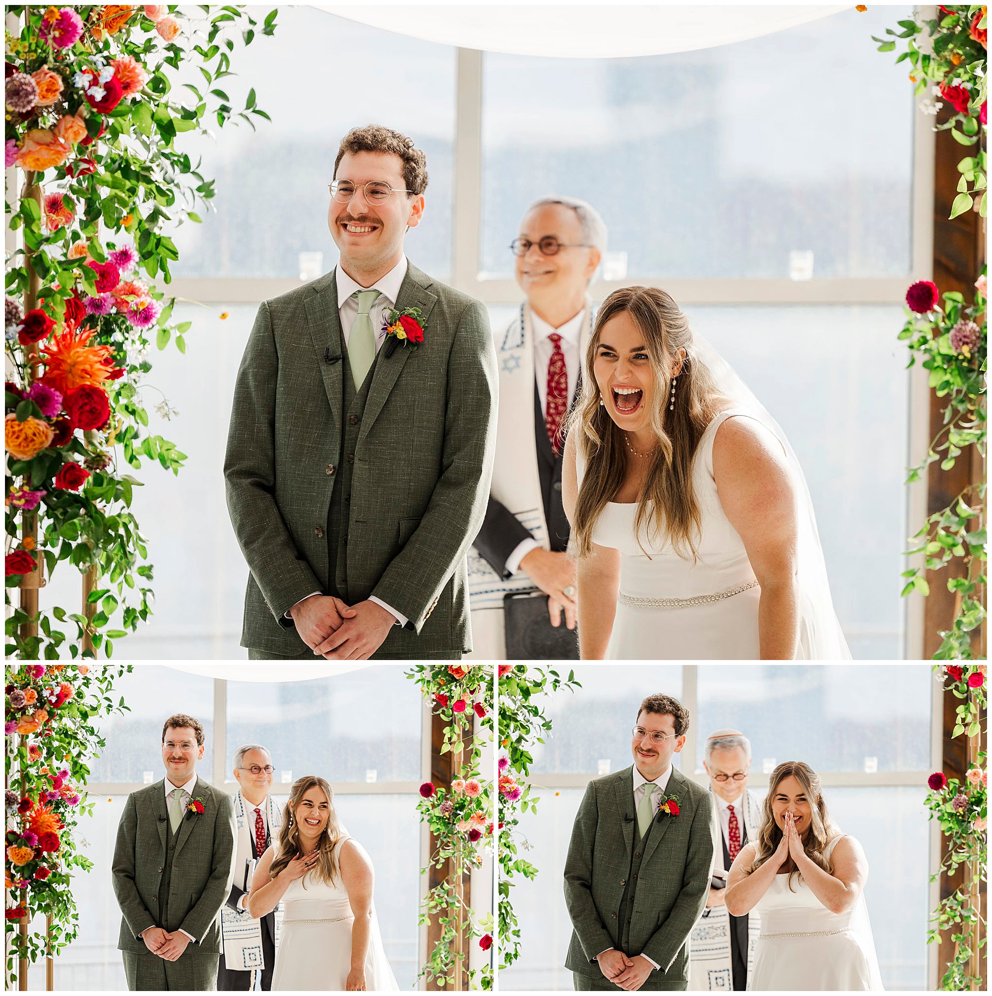 Terrific lighthouse at chelsea piers wedding