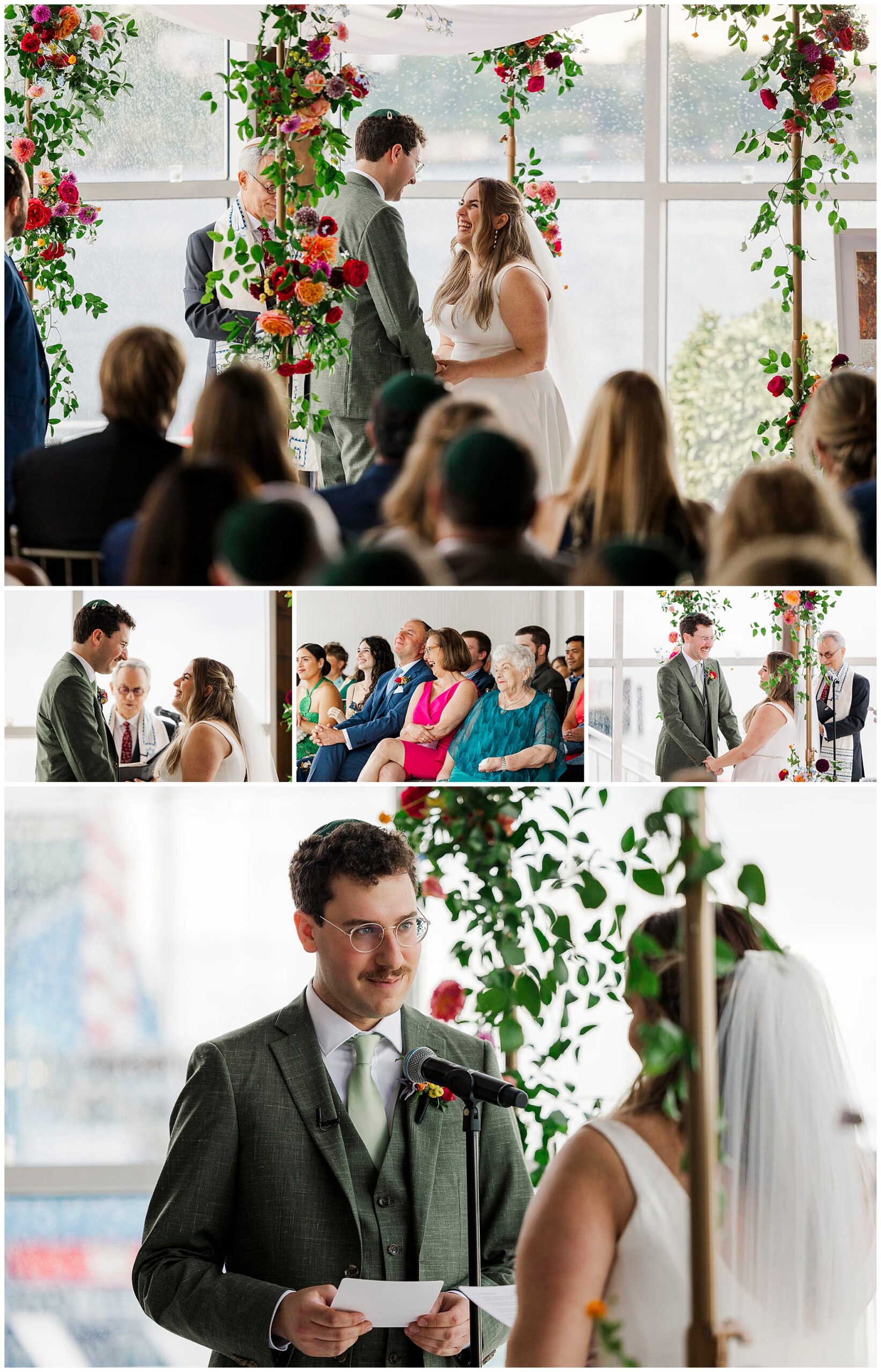 Joyous lighthouse at chelsea piers wedding