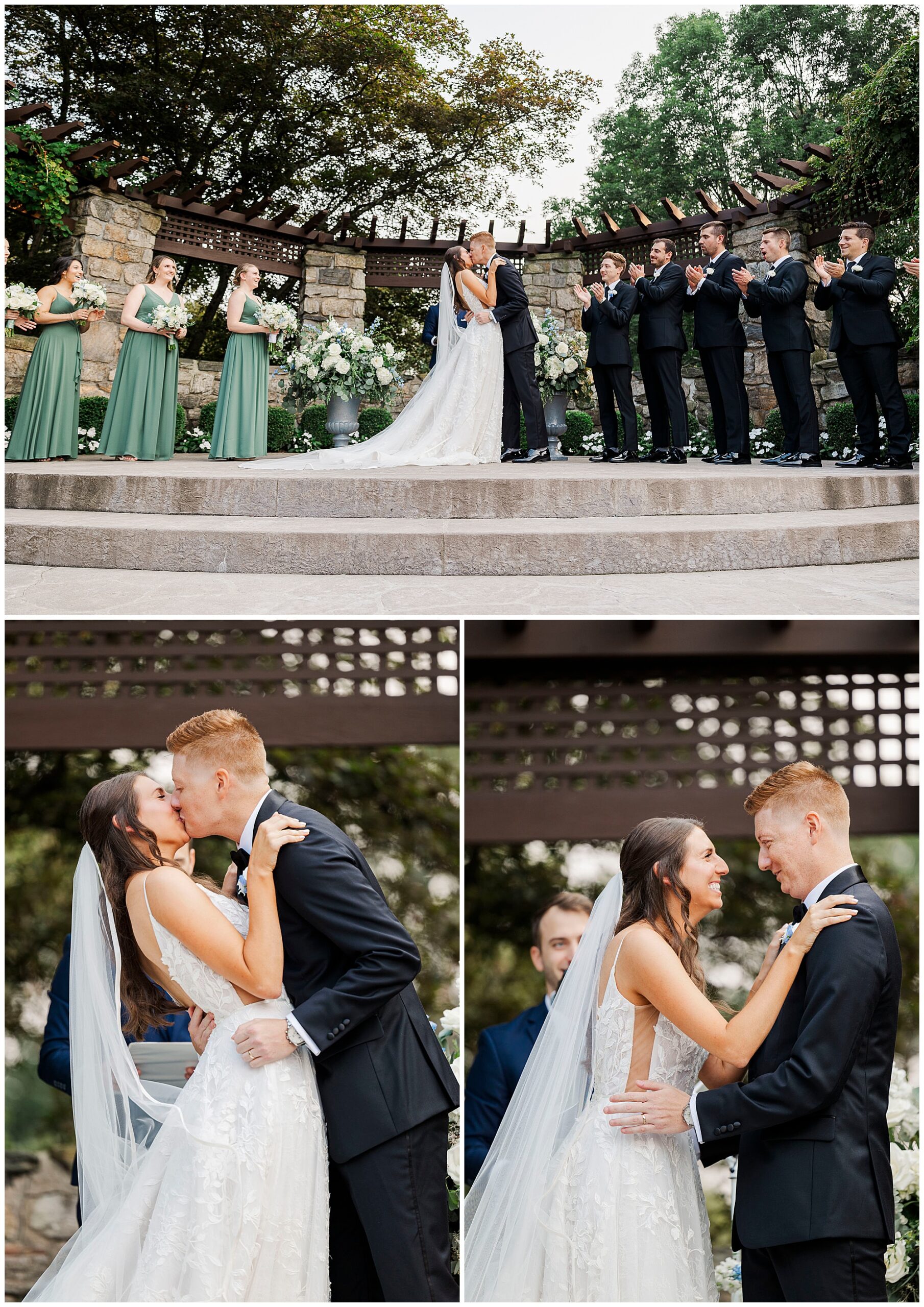 Intimate le chateau wedding in south salem, ny