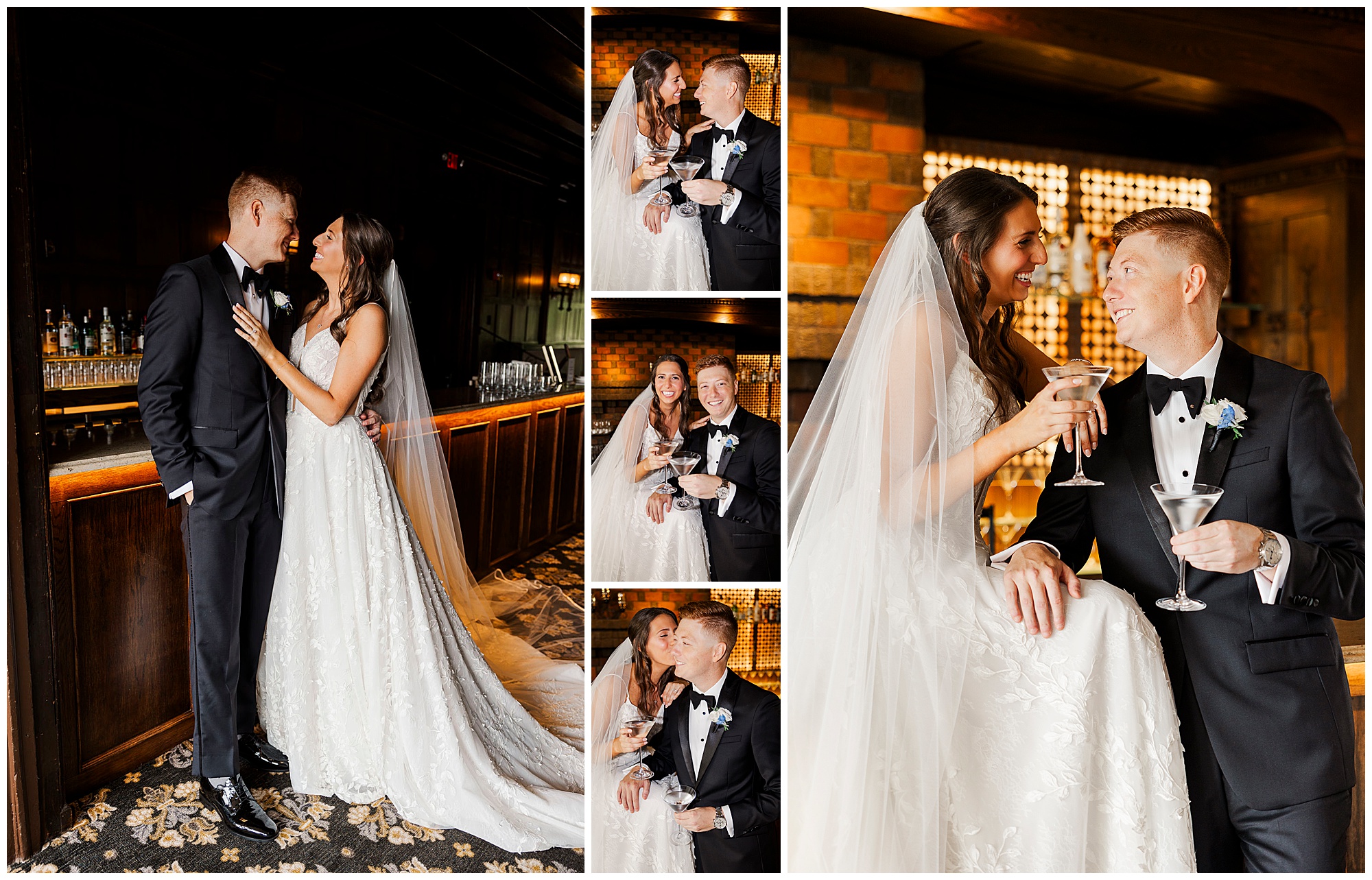 Striking le chateau wedding in south salem, ny