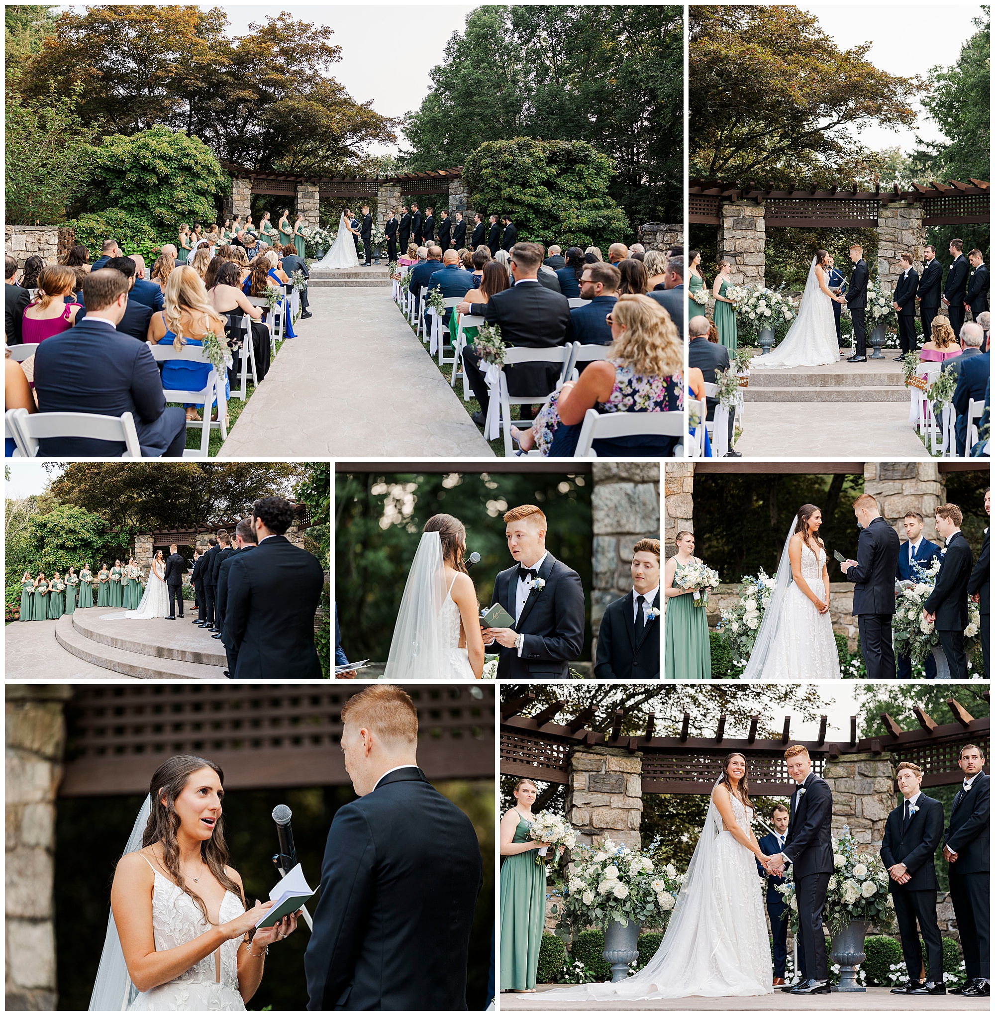 Perfect le chateau wedding in south salem, ny