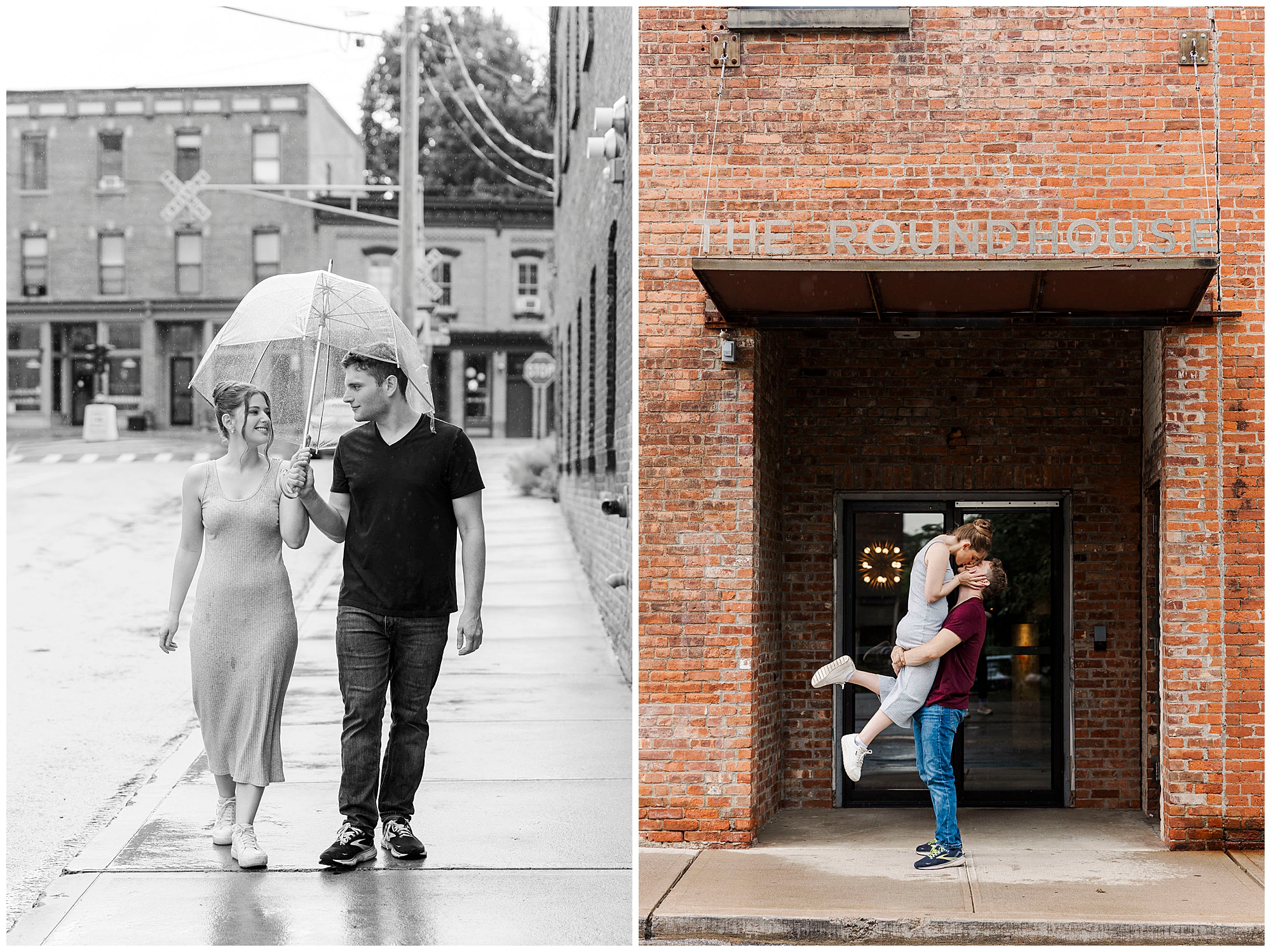 Stunning engagement session in beacon, ny