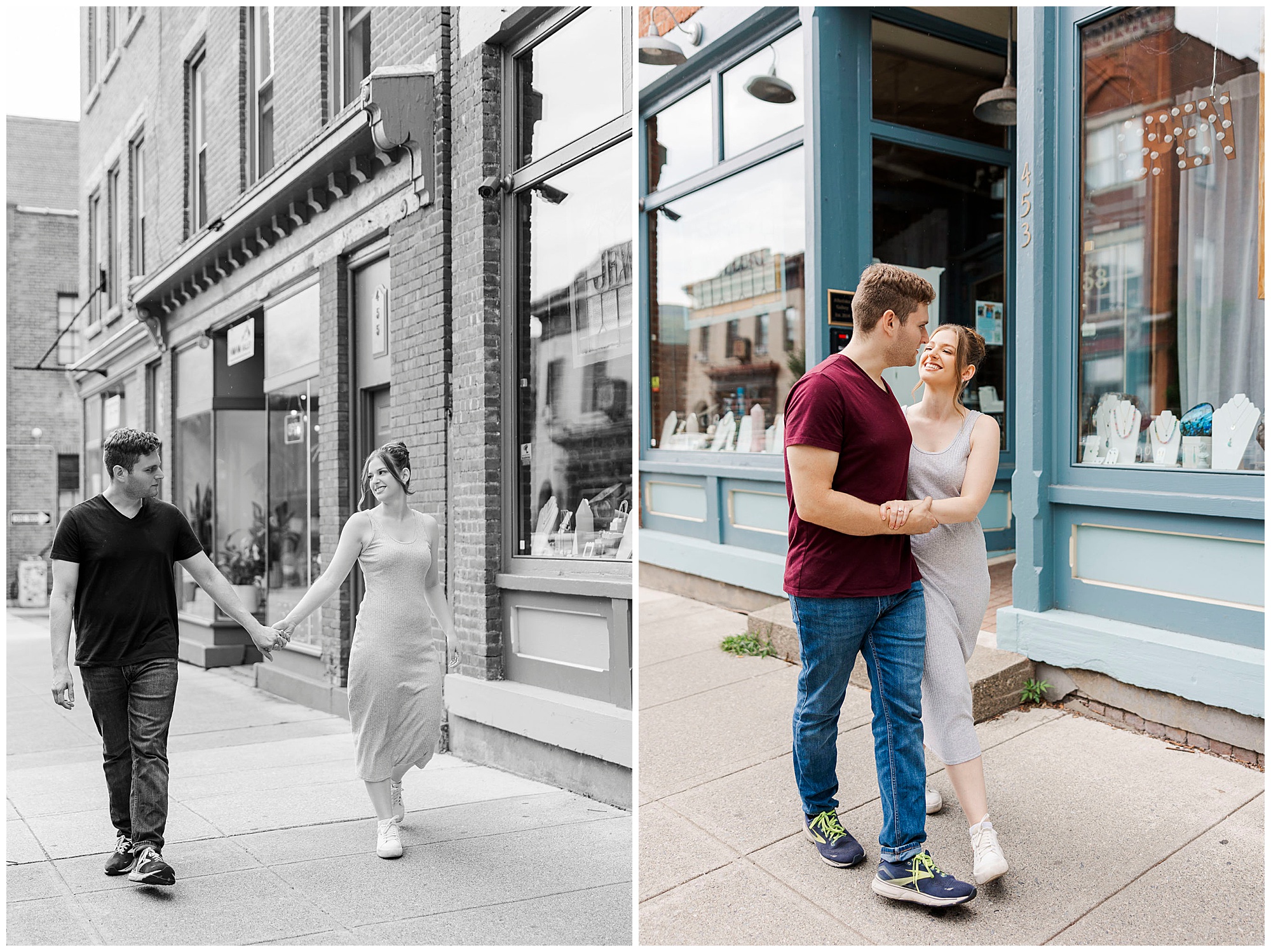 Beautiful engagement session in beacon, ny