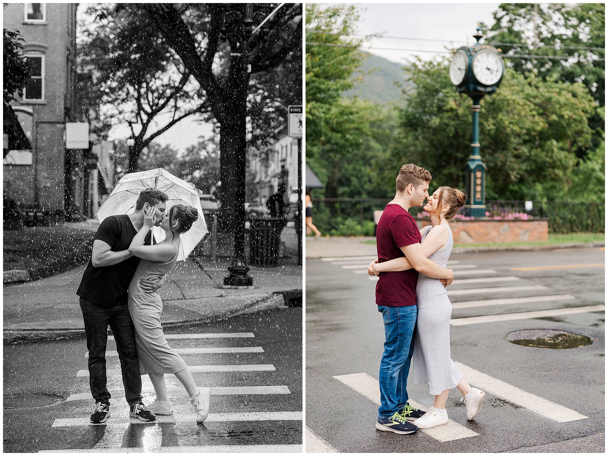 Intimate engagement session in beacon, ny