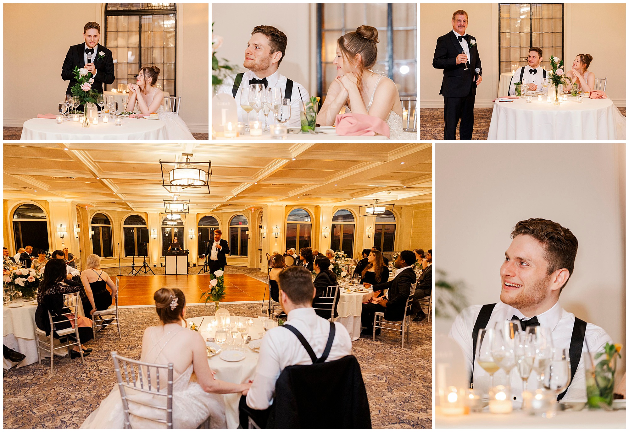 Chic ardsley country club wedding