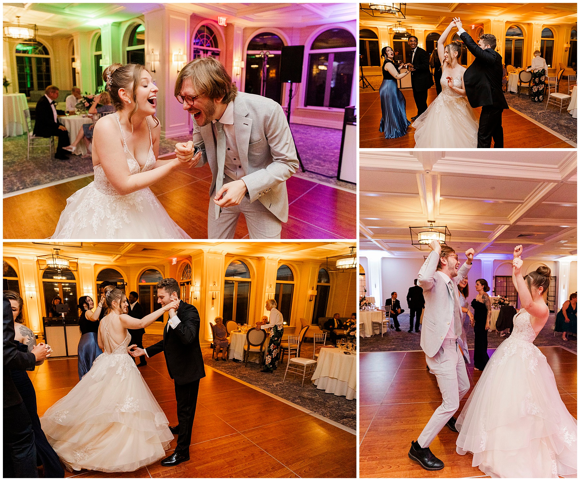 Whimsical ardsley country club wedding