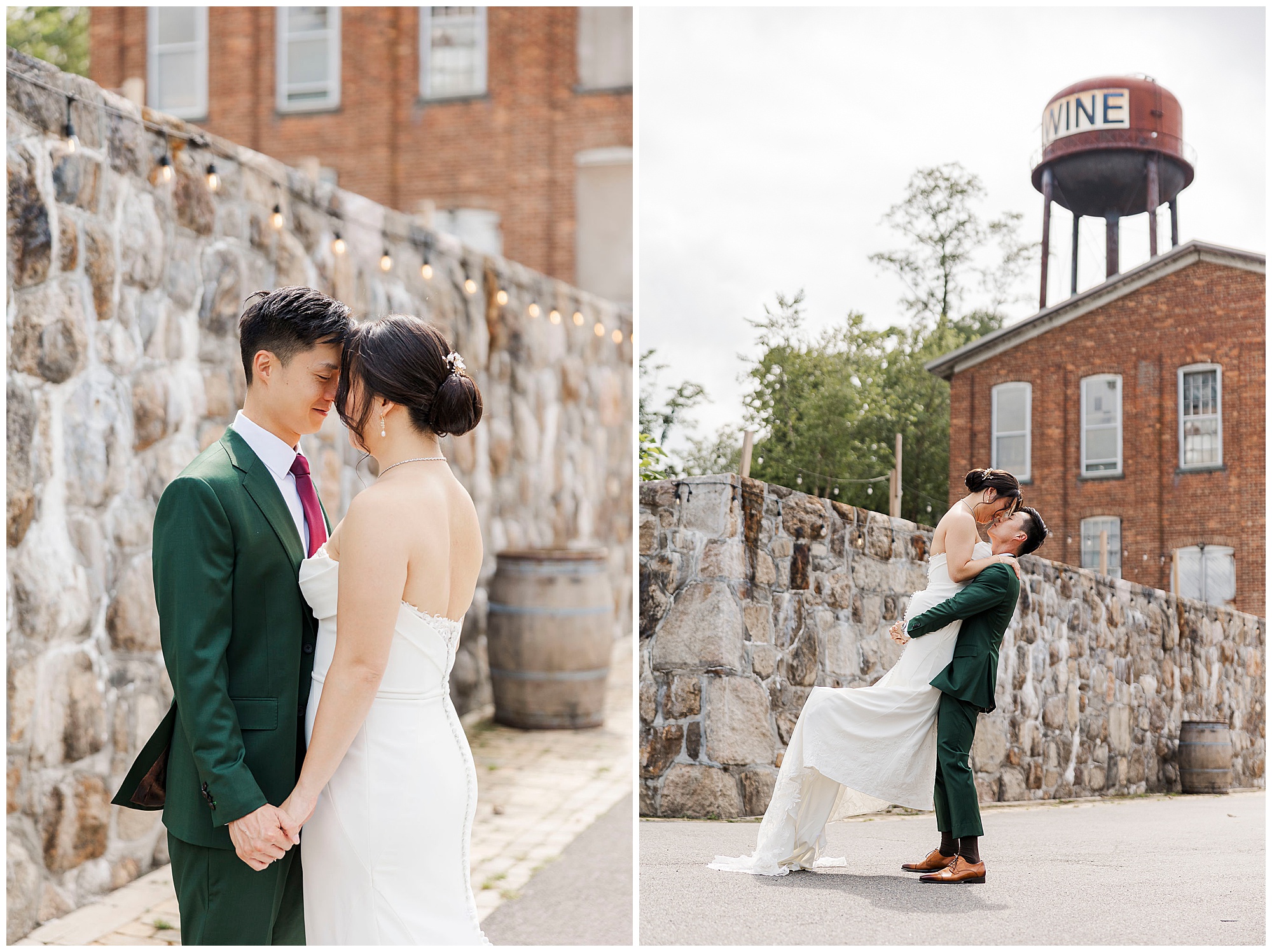 Sweet city winery hudson valley wedding