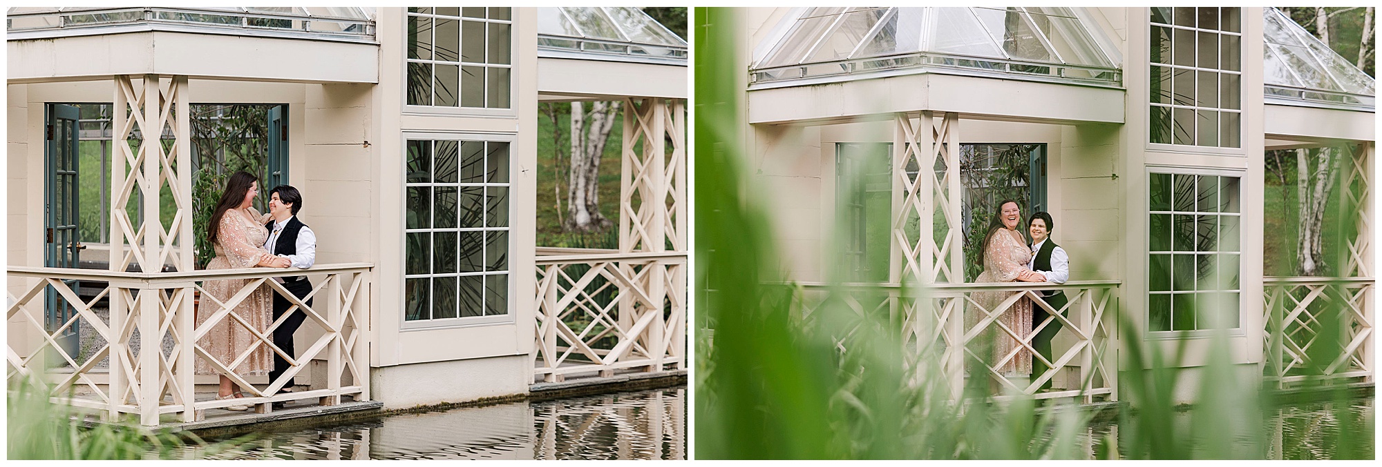 Jaw-Dropping stonecrop gardens engagement photo shoot