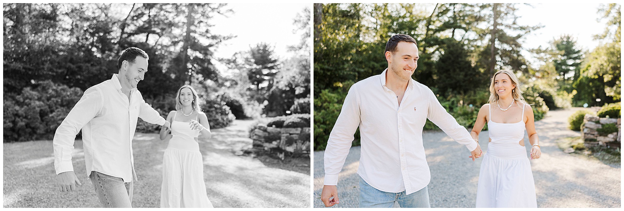 Gorgeous stonecrop gardens engagement shoot