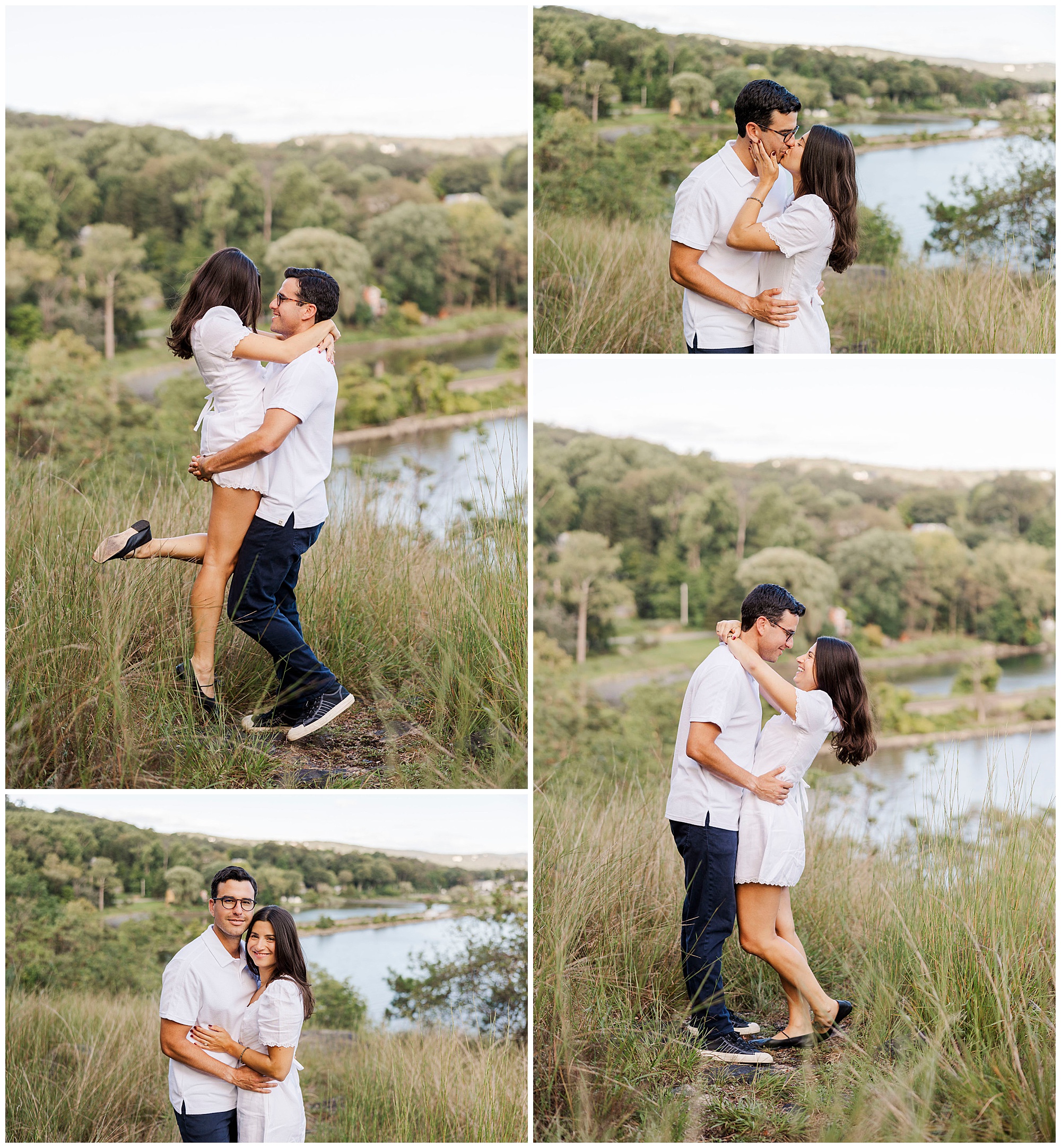 Fabulous engagement session in little stony point park