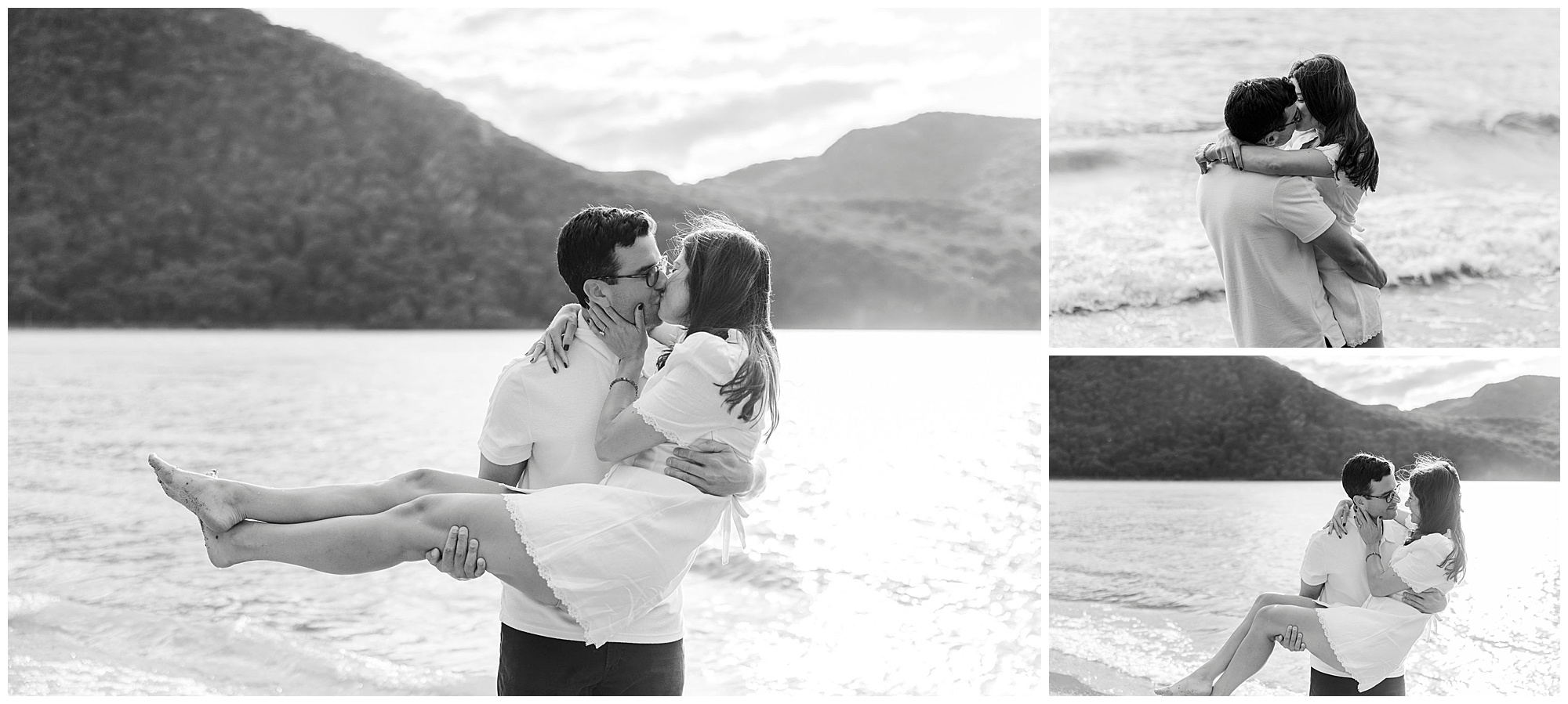 Gorgeous engagement session in little stony point park