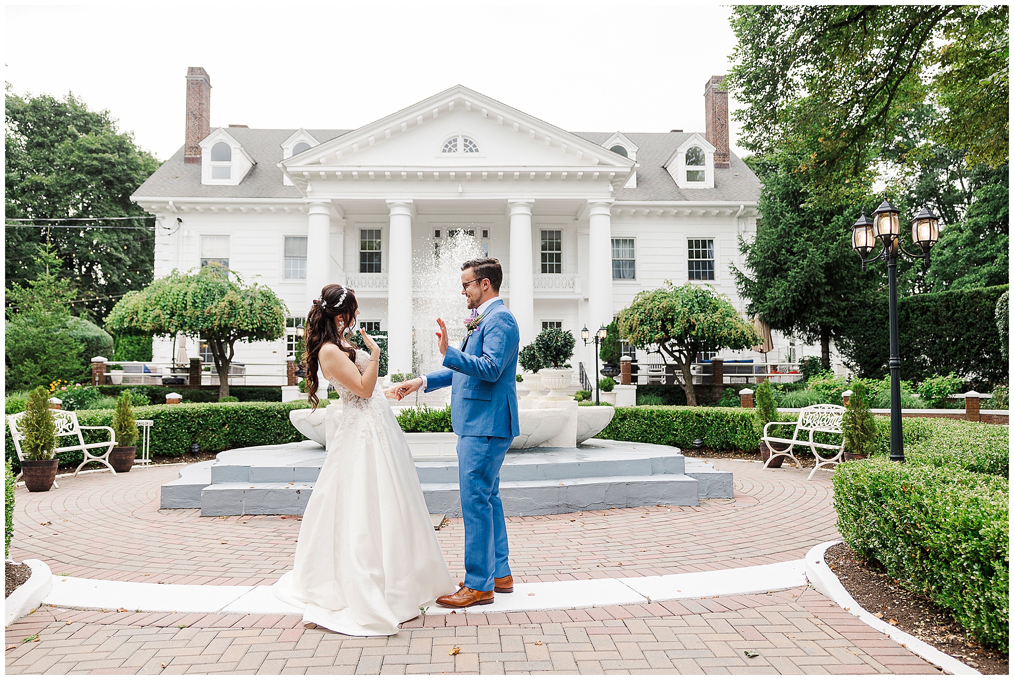 Magical summer briarcliff manor wedding