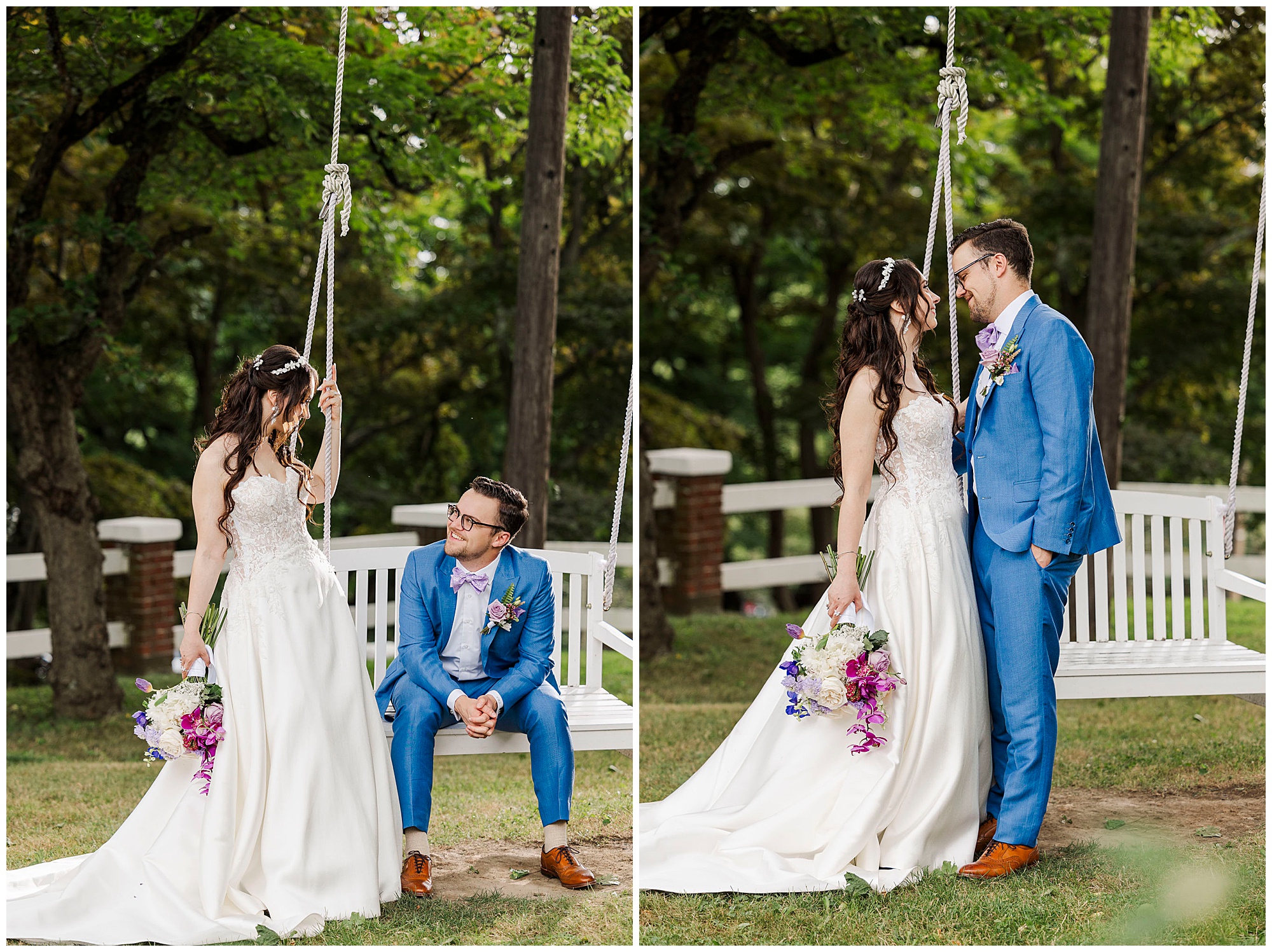 Lovely summer briarcliff manor wedding