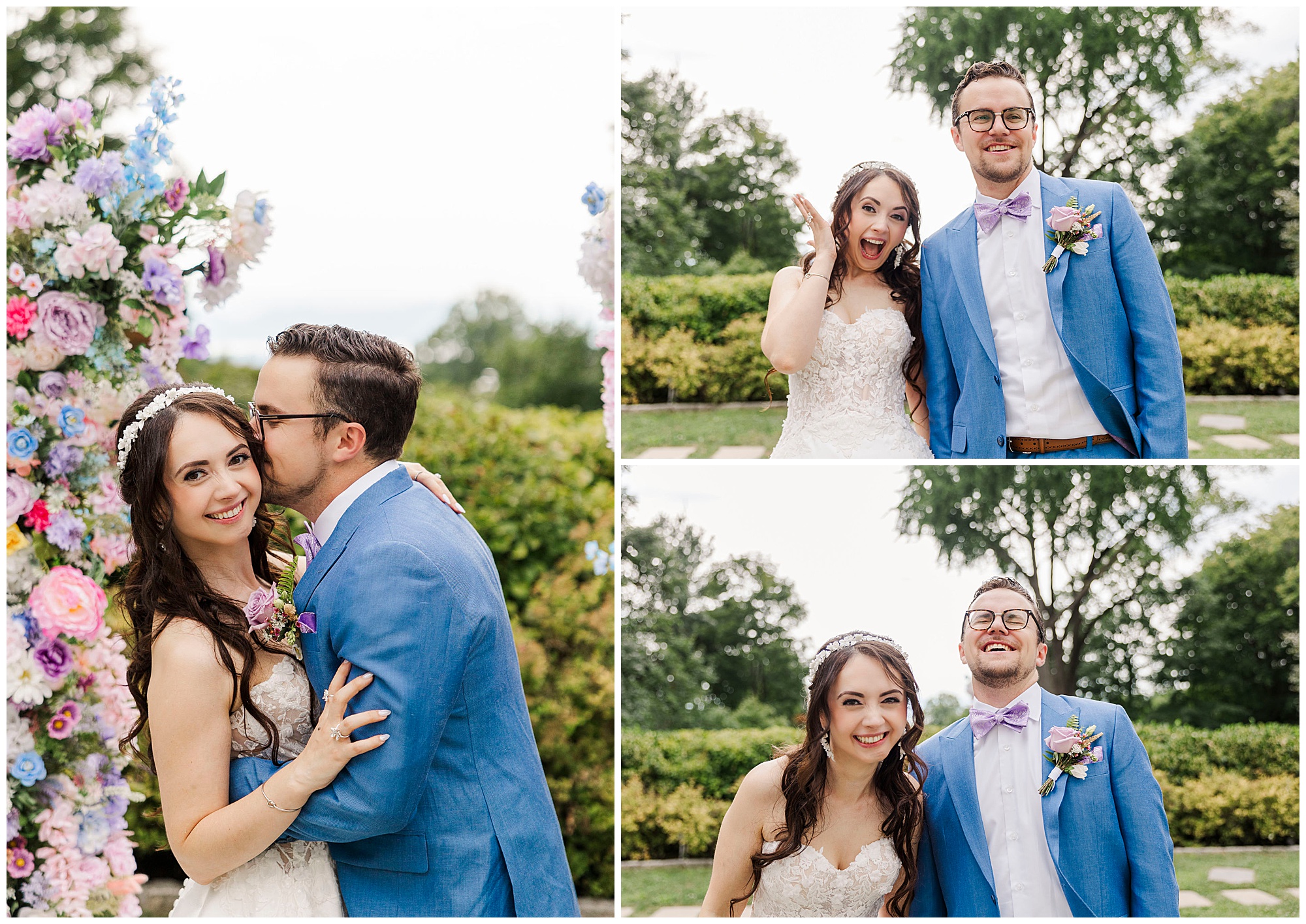 Personal summer briarcliff manor wedding