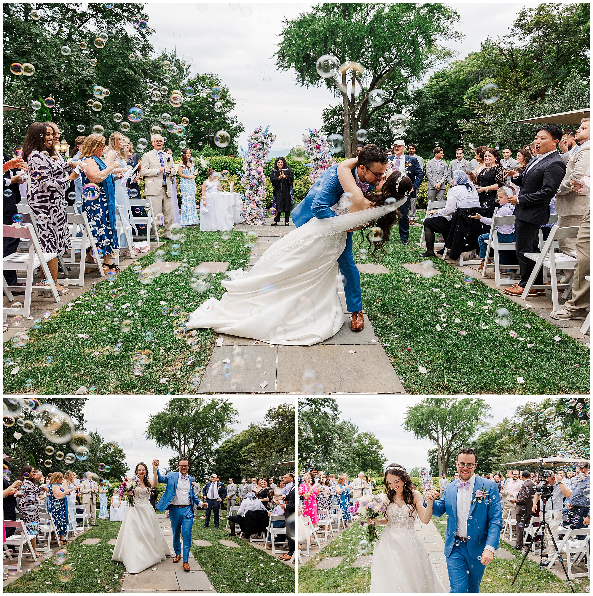 Sensational summer briarcliff manor wedding