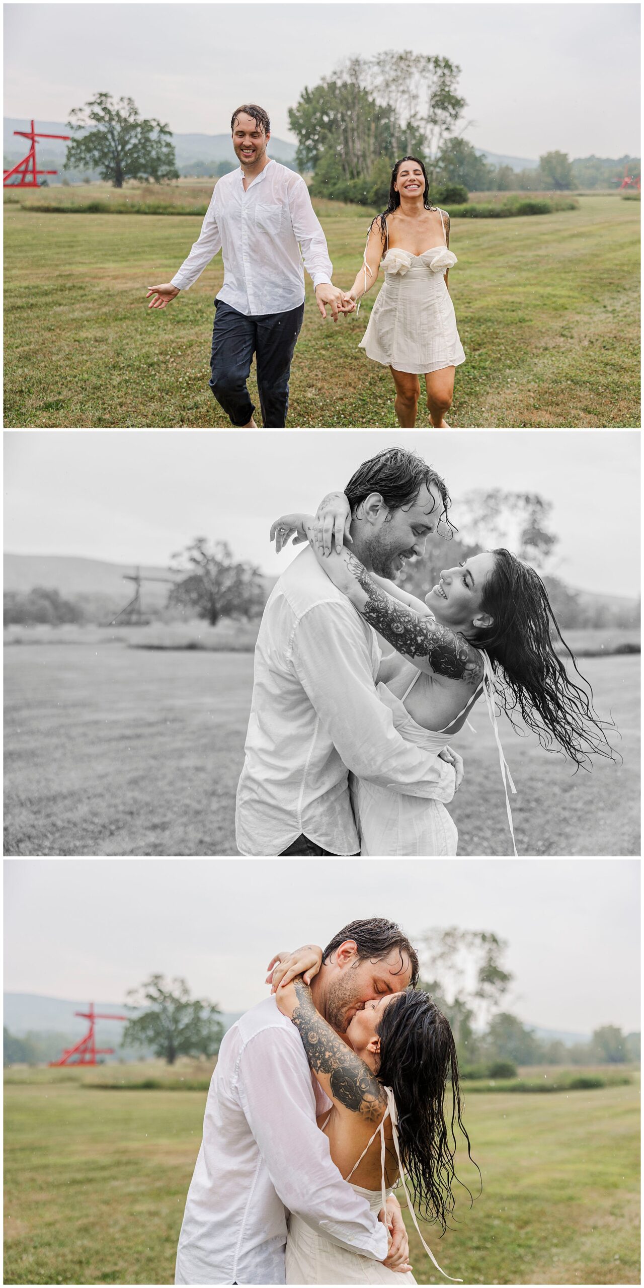 Breathtaking storm king engagement session