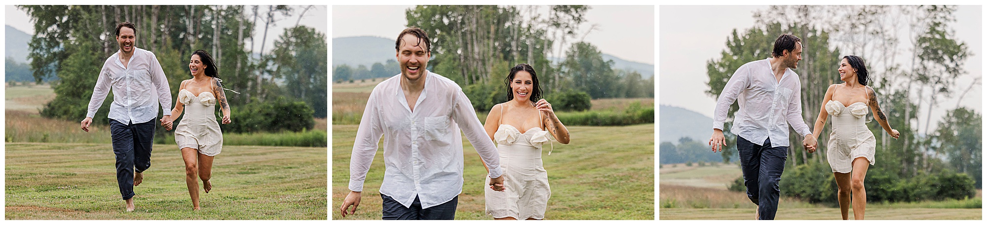 Beautiful storm king engagement session