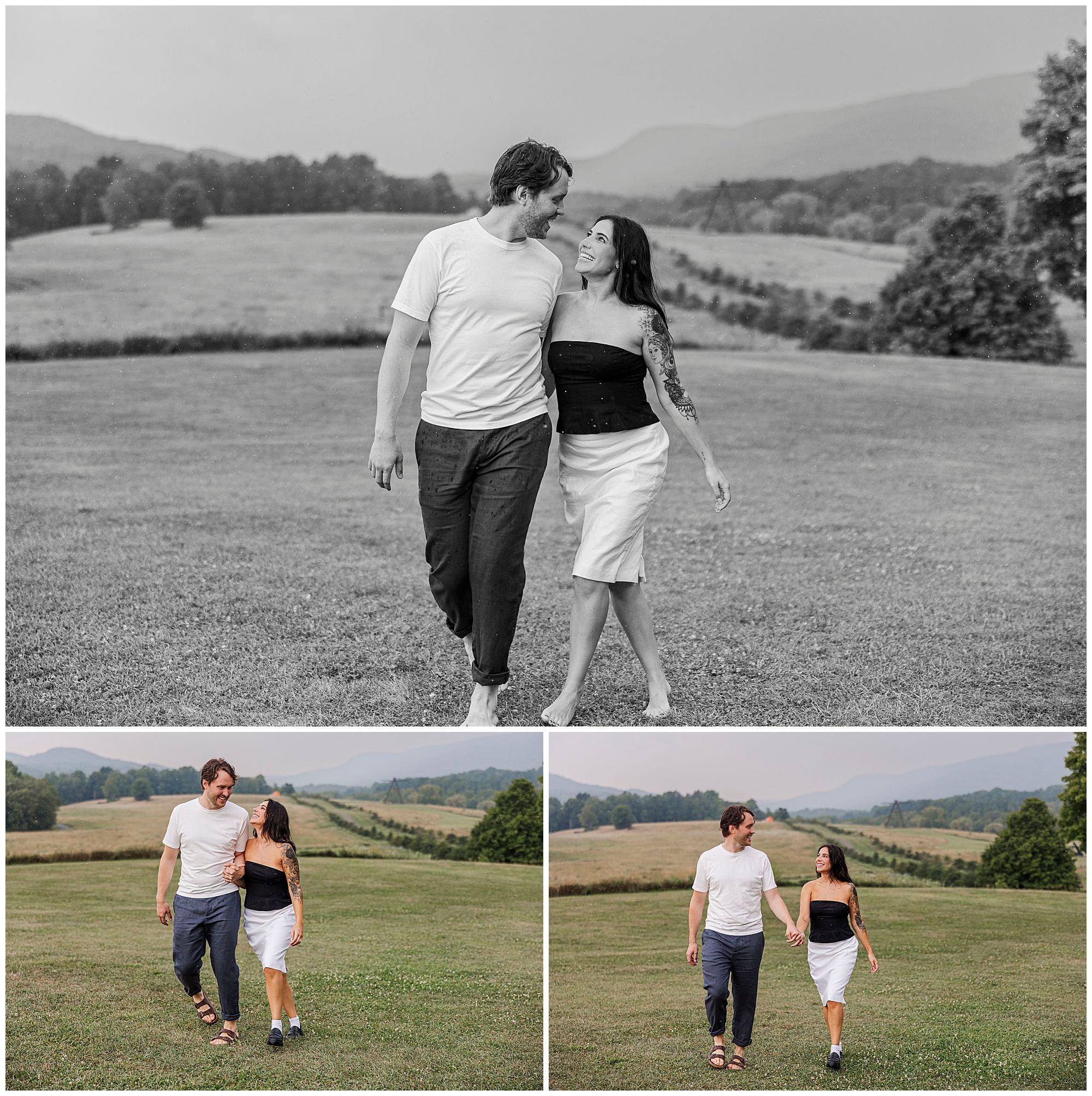 Dreamy storm king engagement session