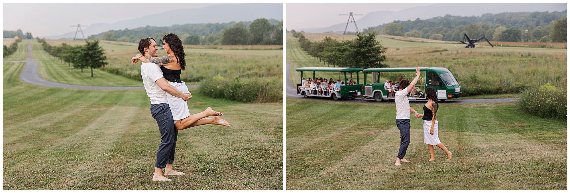 Incredible storm king engagement session