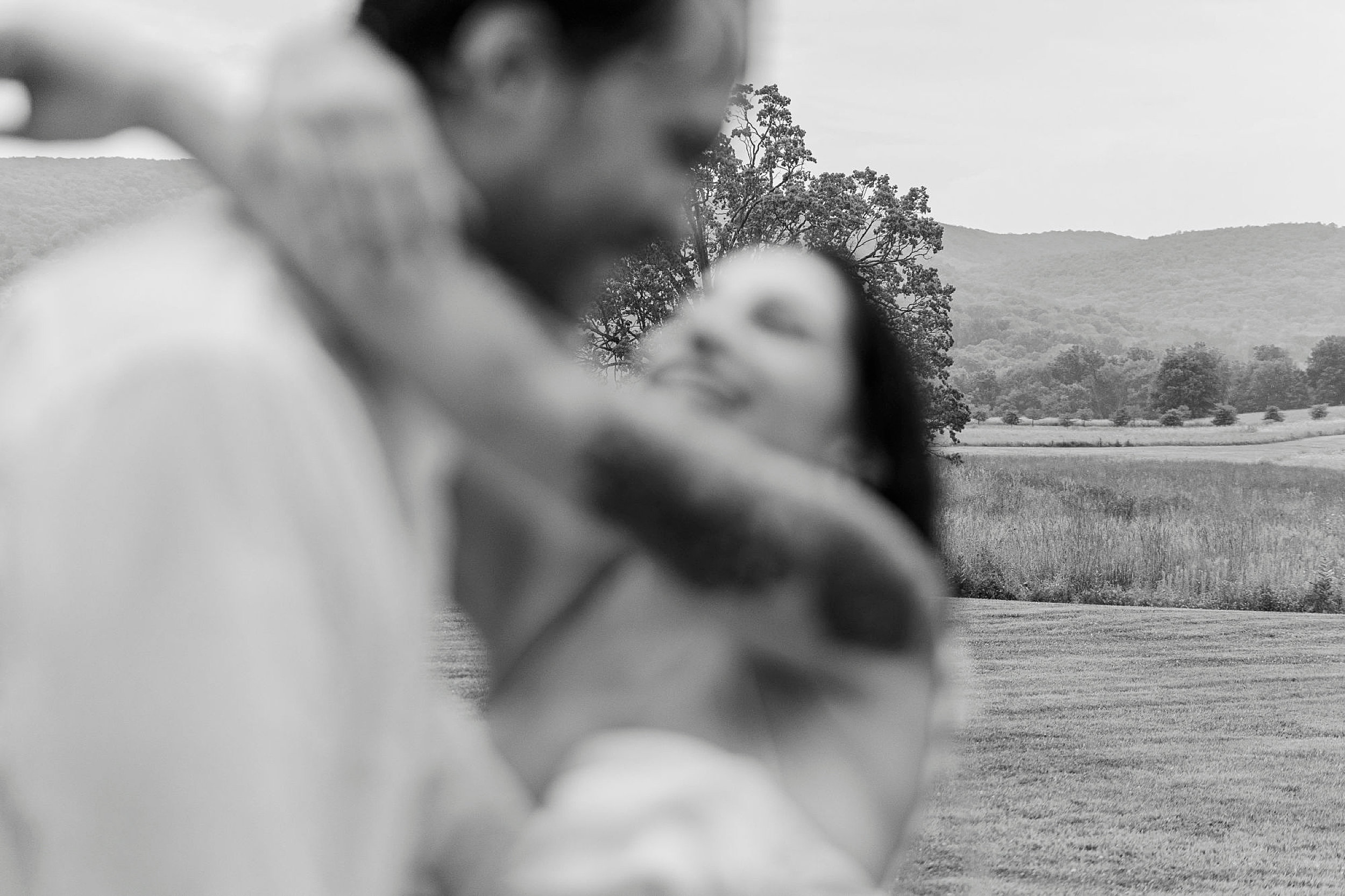 Gorgeous storm king engagement session